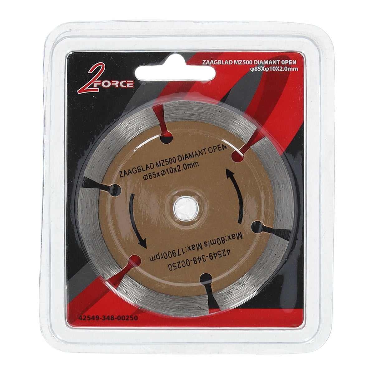 Zaagblad MZ500 Diamant open Zaagblad MZ500 Diamant open