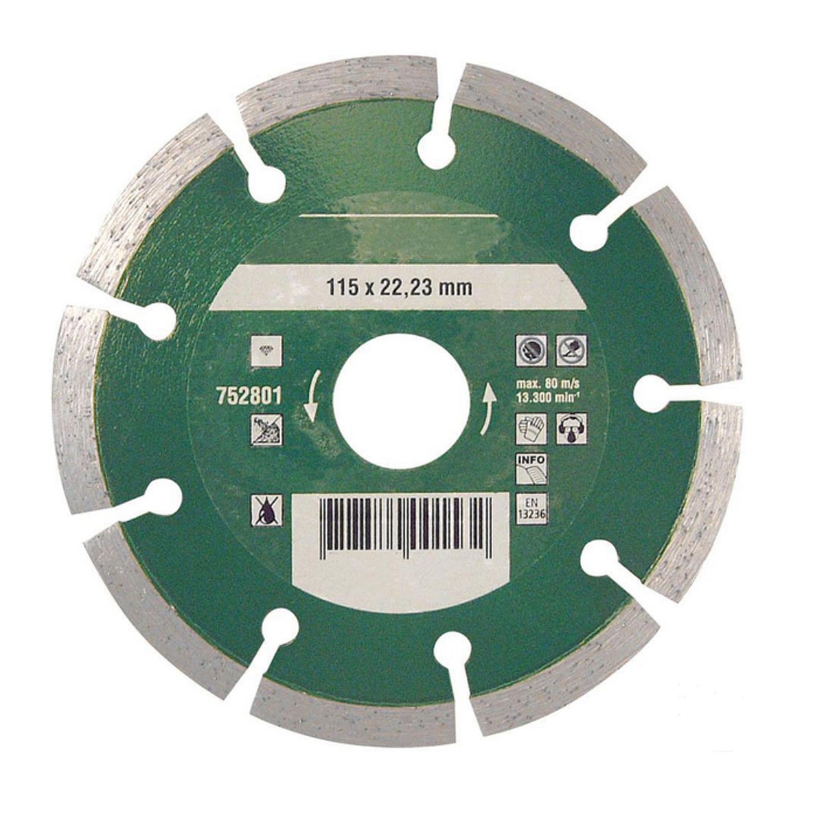 Slijpschijf diamant Ø115 mm x 22,2as open hikoki Slijpschijf diamant Ø115 mm x 22,2as open hikoki