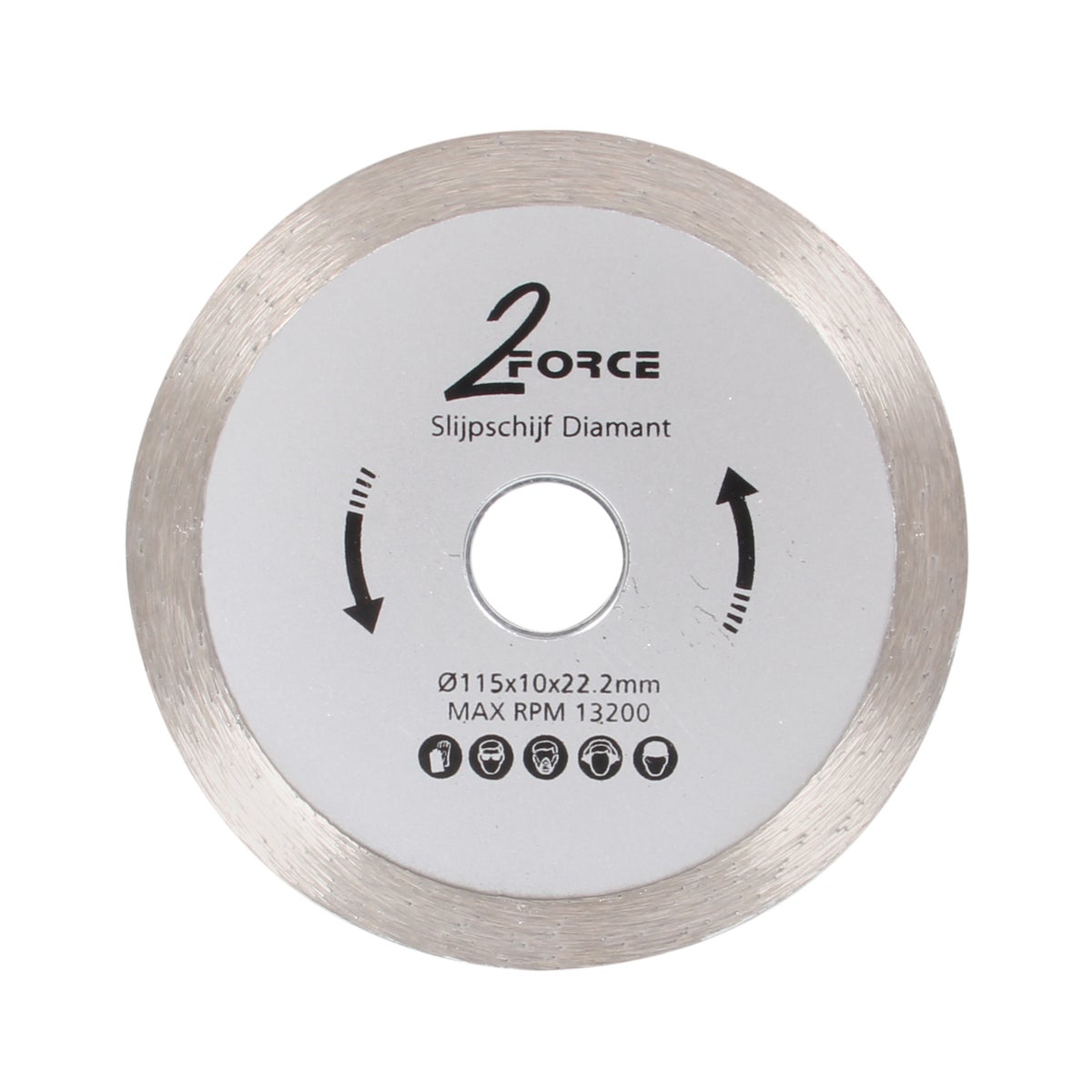 Slijpschijf gesloten 115x22,2 2-Force Slijpschijf gesloten 115x22,2 2-Force
