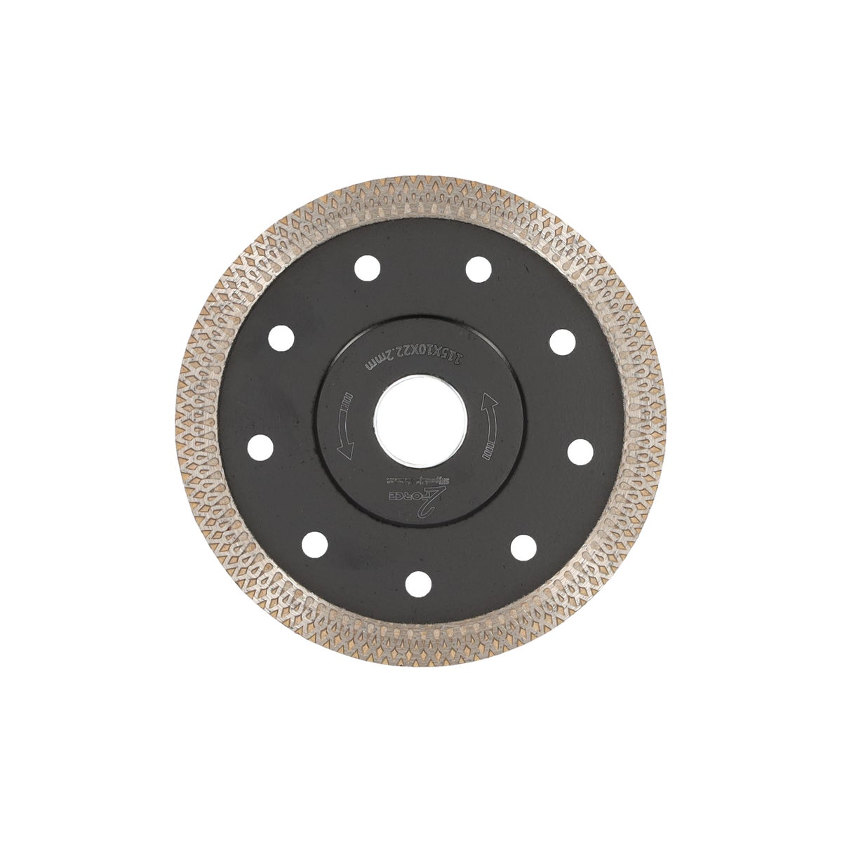 Slijpschijf prof turbo Ø115 mm 22,2as 2-Force Slijpschijf prof turbo Ø115 mm 22,2as 2-Force