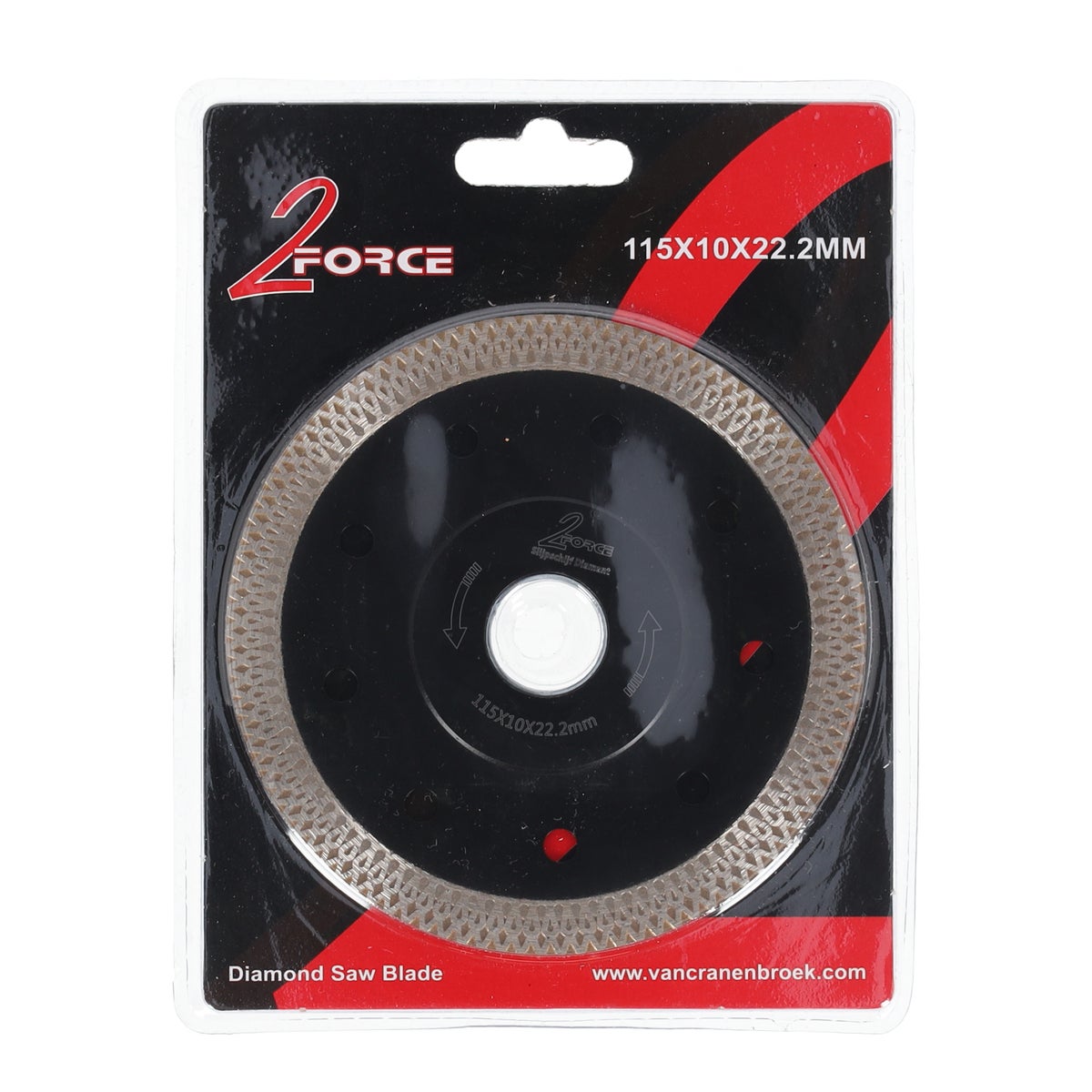 Slijpschijf prof turbo Ø115 mm x 22,2as 2-Force Slijpschijf prof turbo Ø115 mm x 22,2as 2-Force