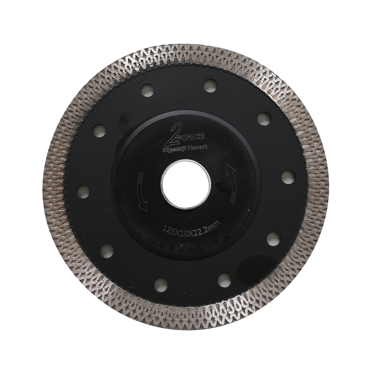 Slijpschijf prof turbo Ø125 mm x 22,2as 2-Force Slijpschijf prof turbo Ø125 mm x 22,2as 2-Force