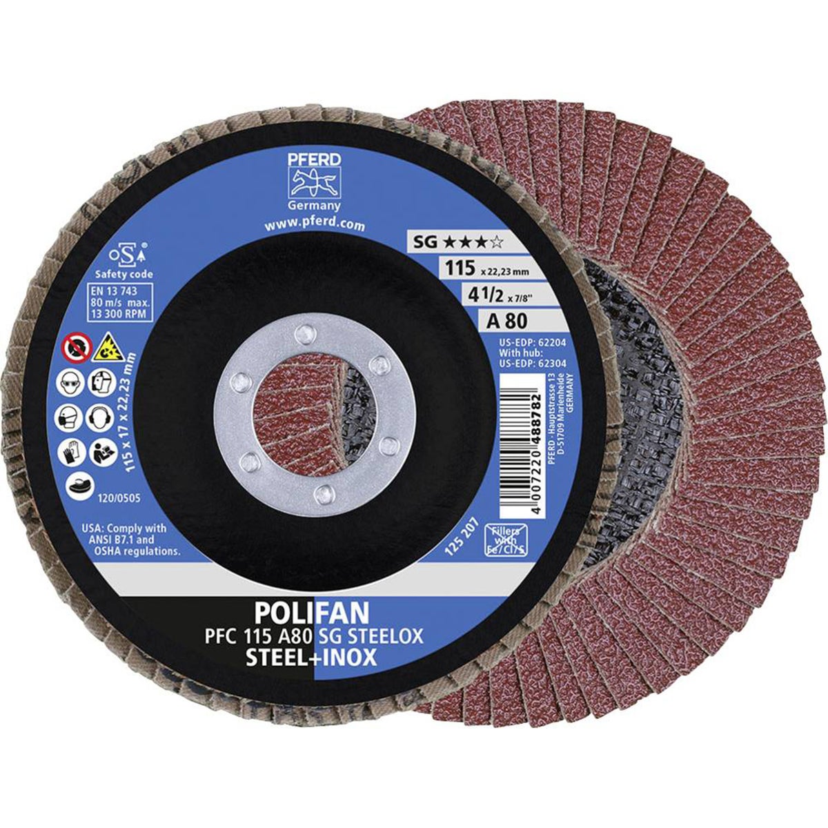 Lamellenschijf 80 PFC-115 A 80 PSF Lamellenschijf 80 PFC-115 A 80 PSF