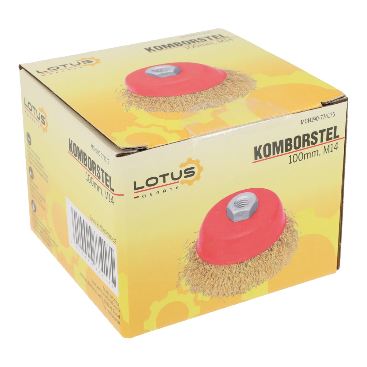 Komborstel 100 mm M14 Komborstel 100 mm M14