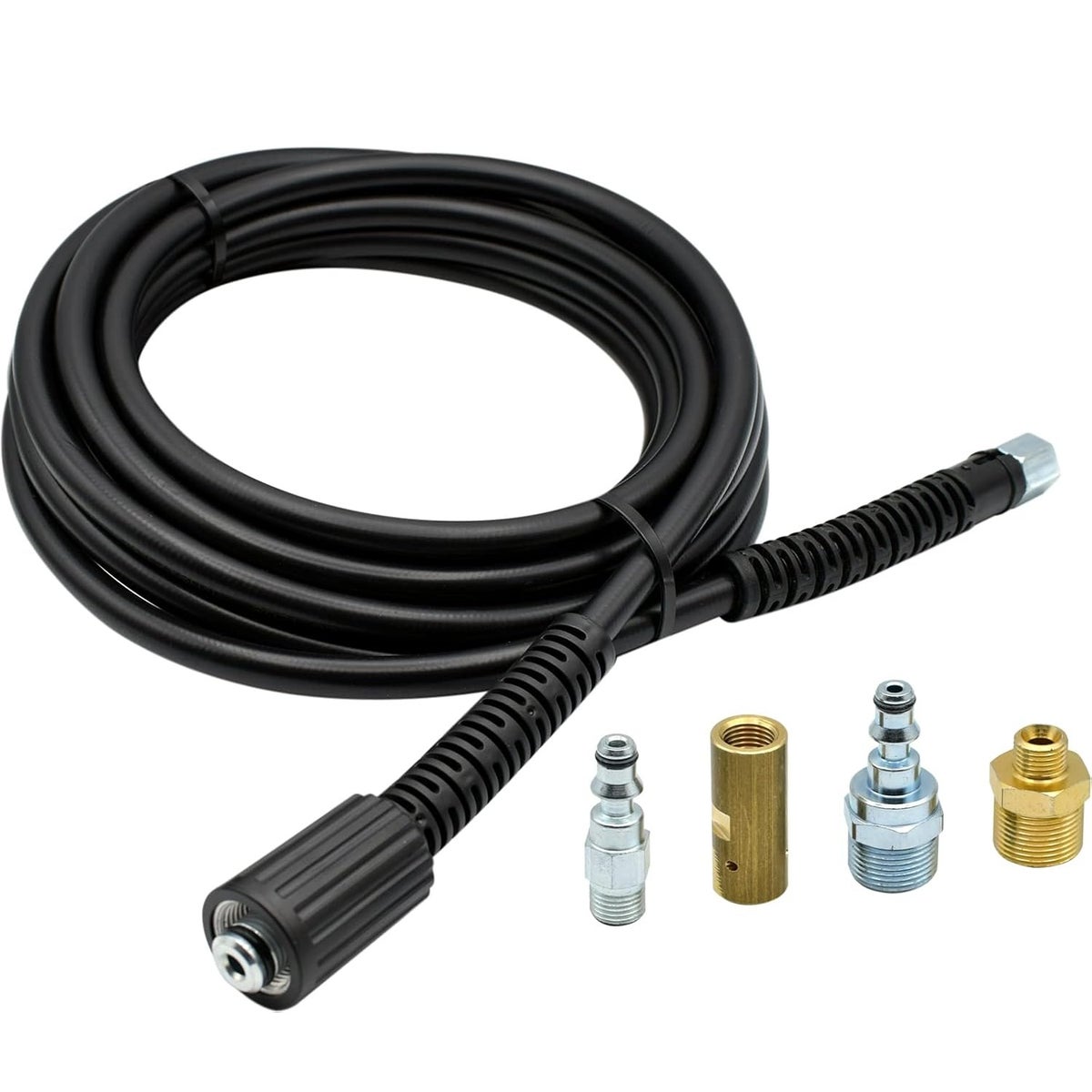Slang 6 m met connectors Slang 6 m met connectors