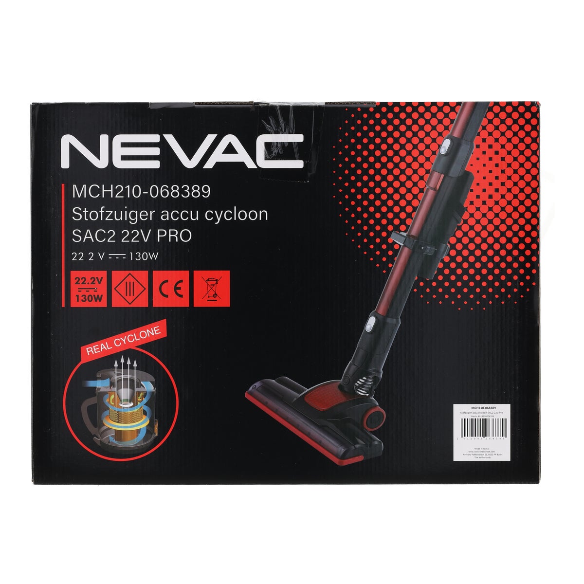 Stofzuiger accu cycloon SAC2 22V Pro Stofzuiger accu cycloon SAC2 22V Pro