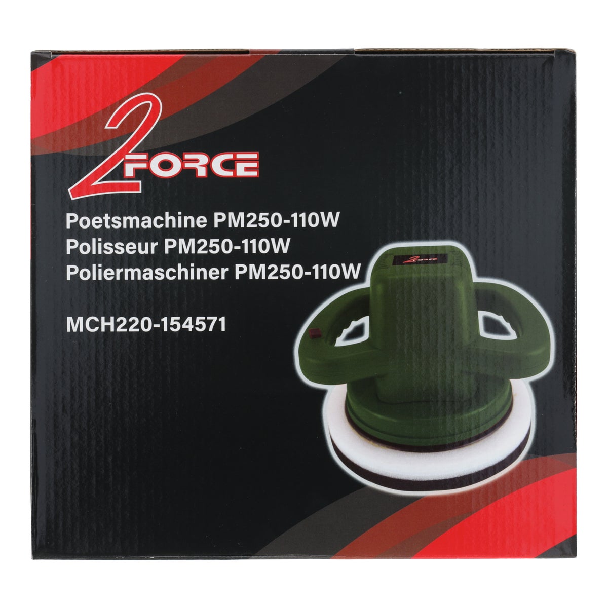 Poetsmachine PM250-110W 2-force Poetsmachine PM250-110W 2-force