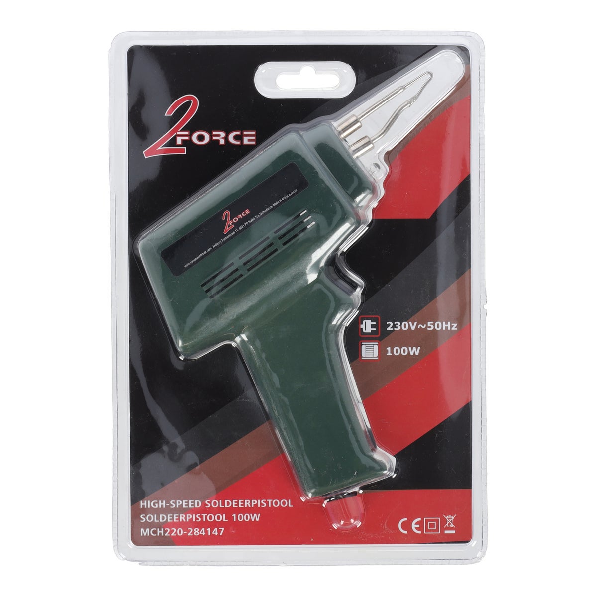Soldeerpistool 100W 2-force Soldeerpistool 100W 2-force