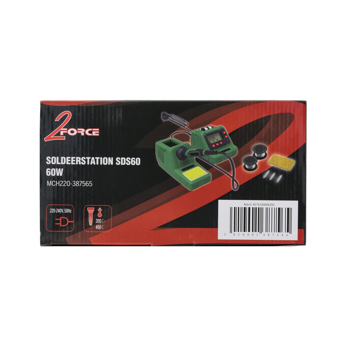 Soldeerstation SDS60 60W 2-force Soldeerstation SDS60 60W 2-force