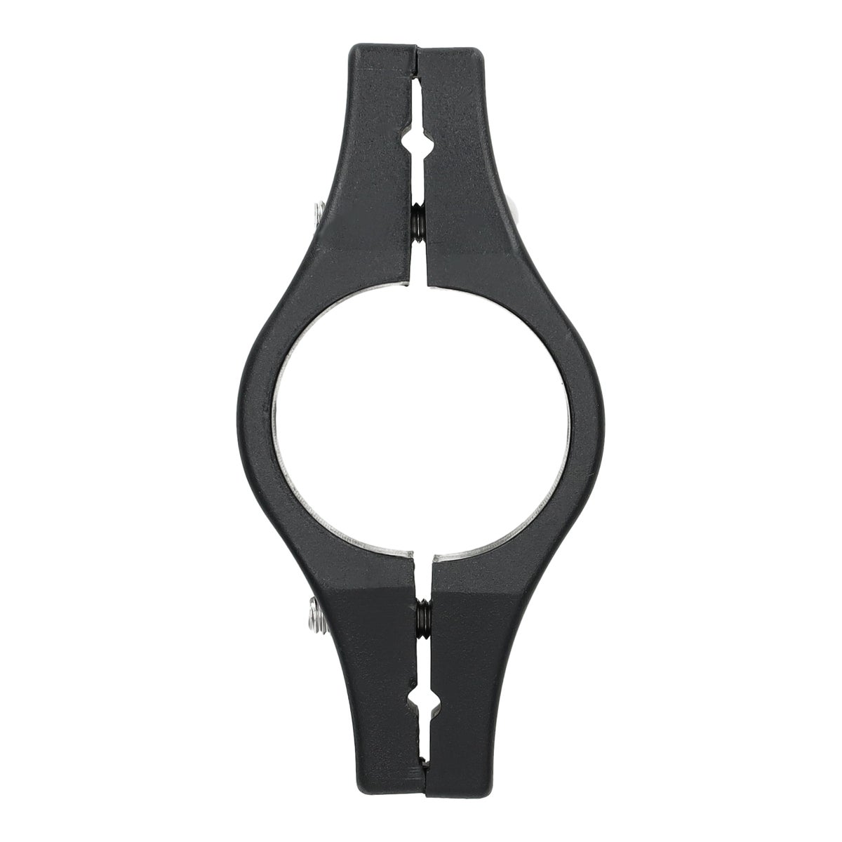 Clip paneel dubbel Ø38 2 stuks zwart Clip paneel dubbel Ø38 2 stuks zwart