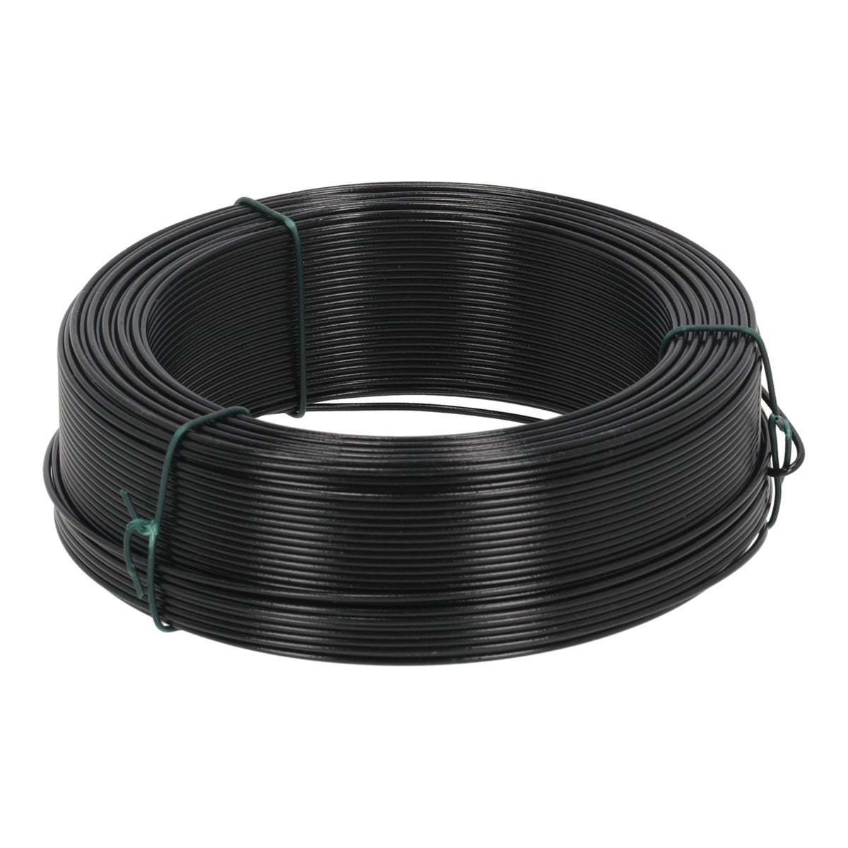 Binddraad geplastificeerd zwart 1,6 mm 100 M Binddraad geplastificeerd zwart 1,6 mm 100 M