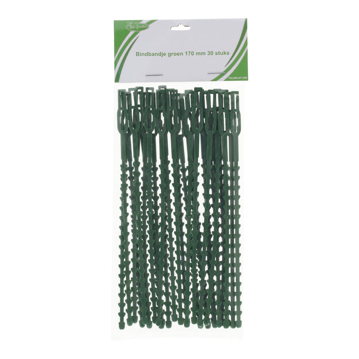 Bindbandje groen 170 mm 30 stuks Bel Garden Bindbandje groen 170 mm 30 stuks Bel Garden