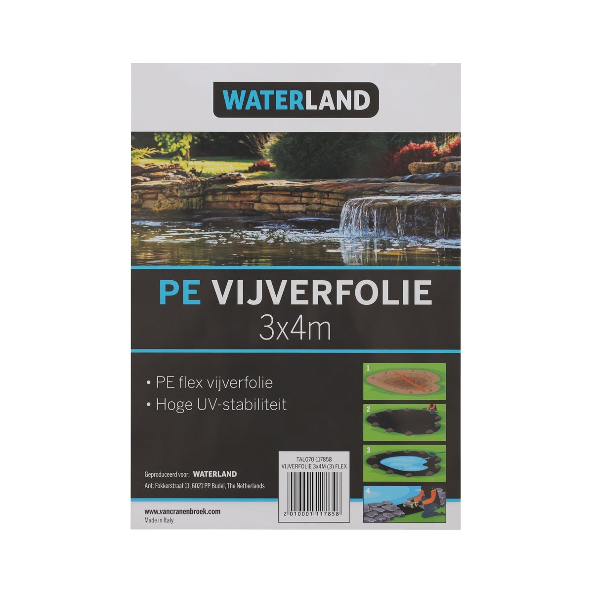Vijverfolie 3x4M (3) PE flex Vijverfolie 3x4M (3) PE flex
