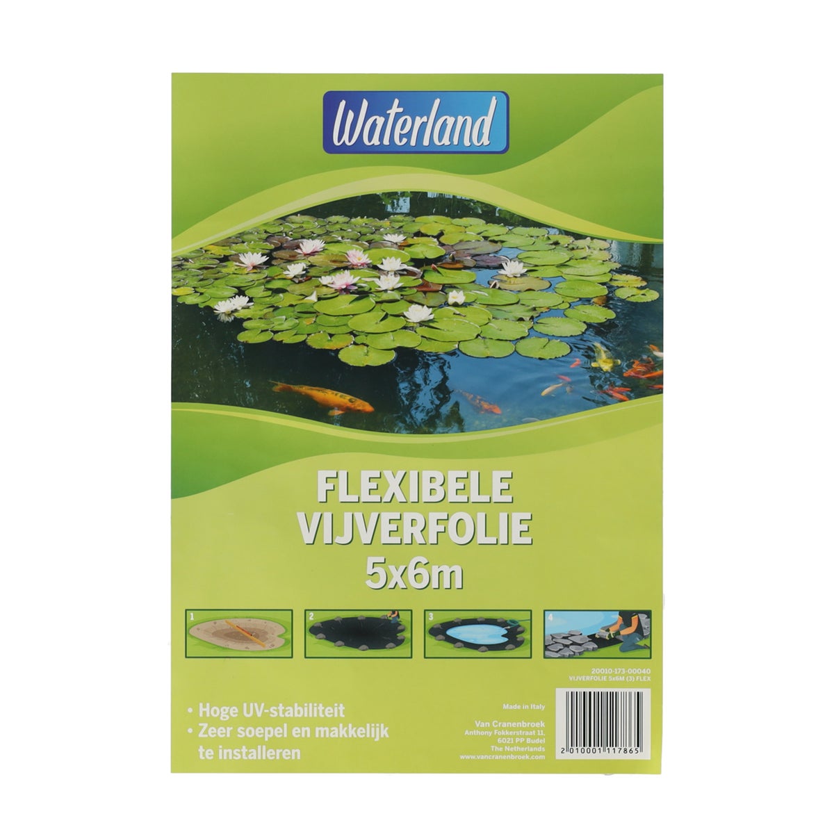 Vijverfolie 5 x 6 m (3) PE flex Vijverfolie 5 x 6 m (3) PE flex