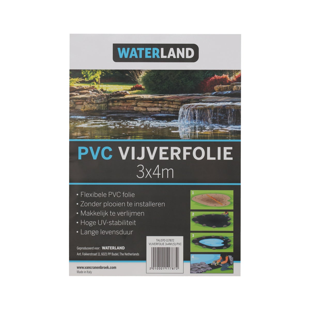 Vijverfolie 3 x 4 m (5) PVC Vijverfolie 3 x 4 m (5) PVC