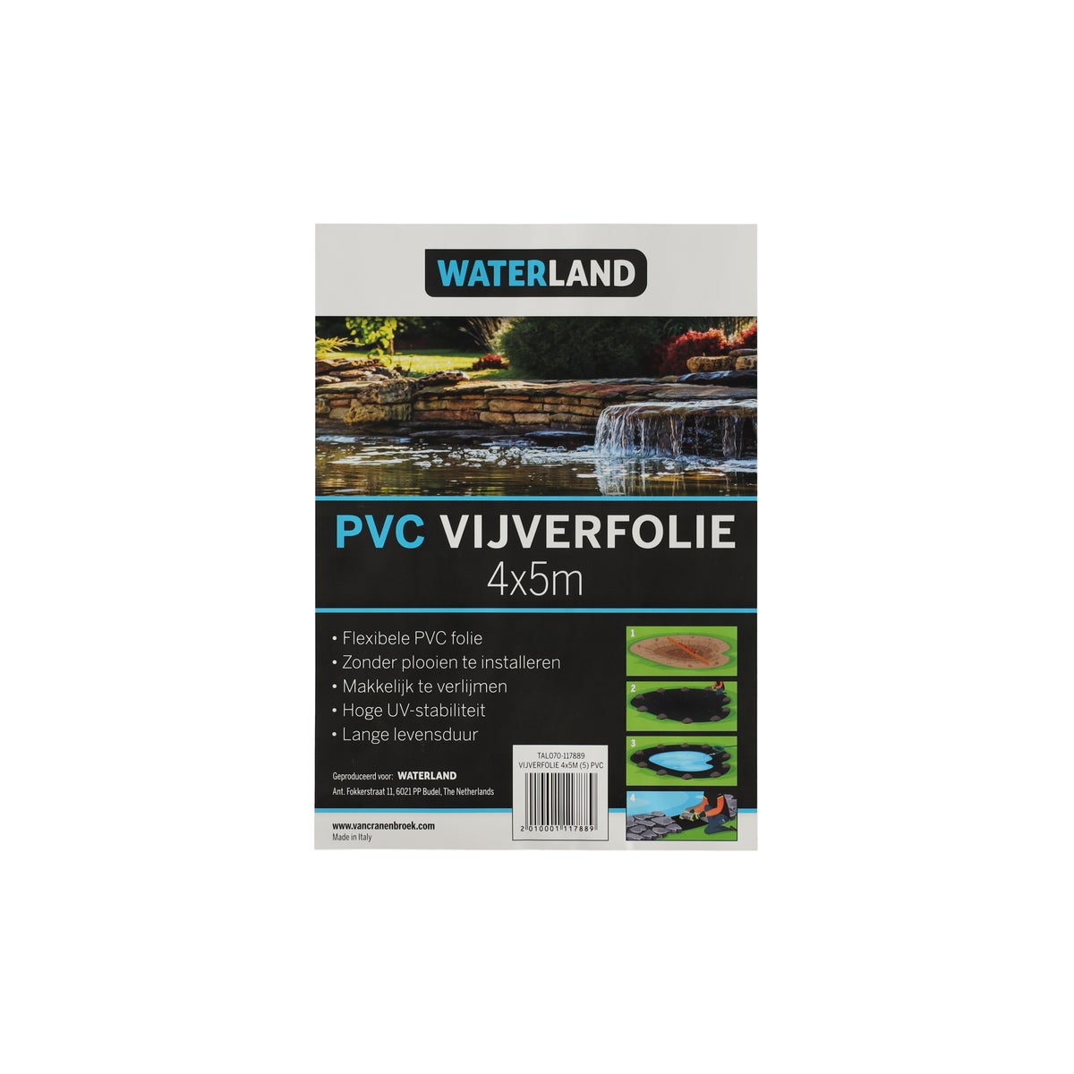 Vijverfolie 4x5M (5) PVC Vijverfolie 4x5M (5) PVC