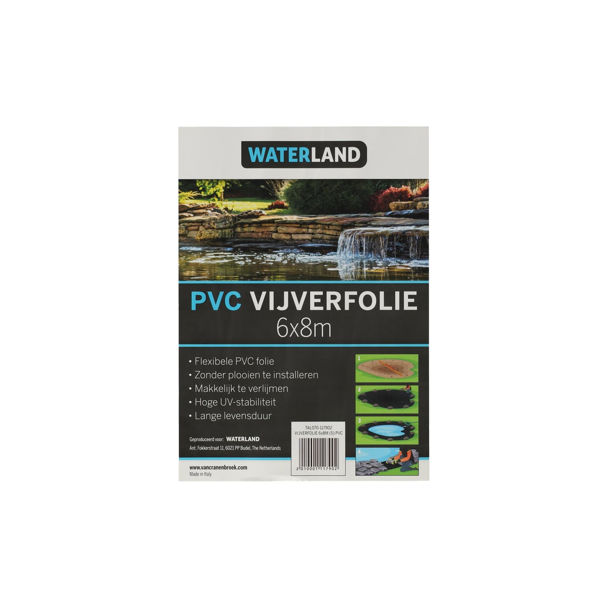 Vijverfolie 6x8M (5) PVC Vijverfolie 6x8M (5) PVC