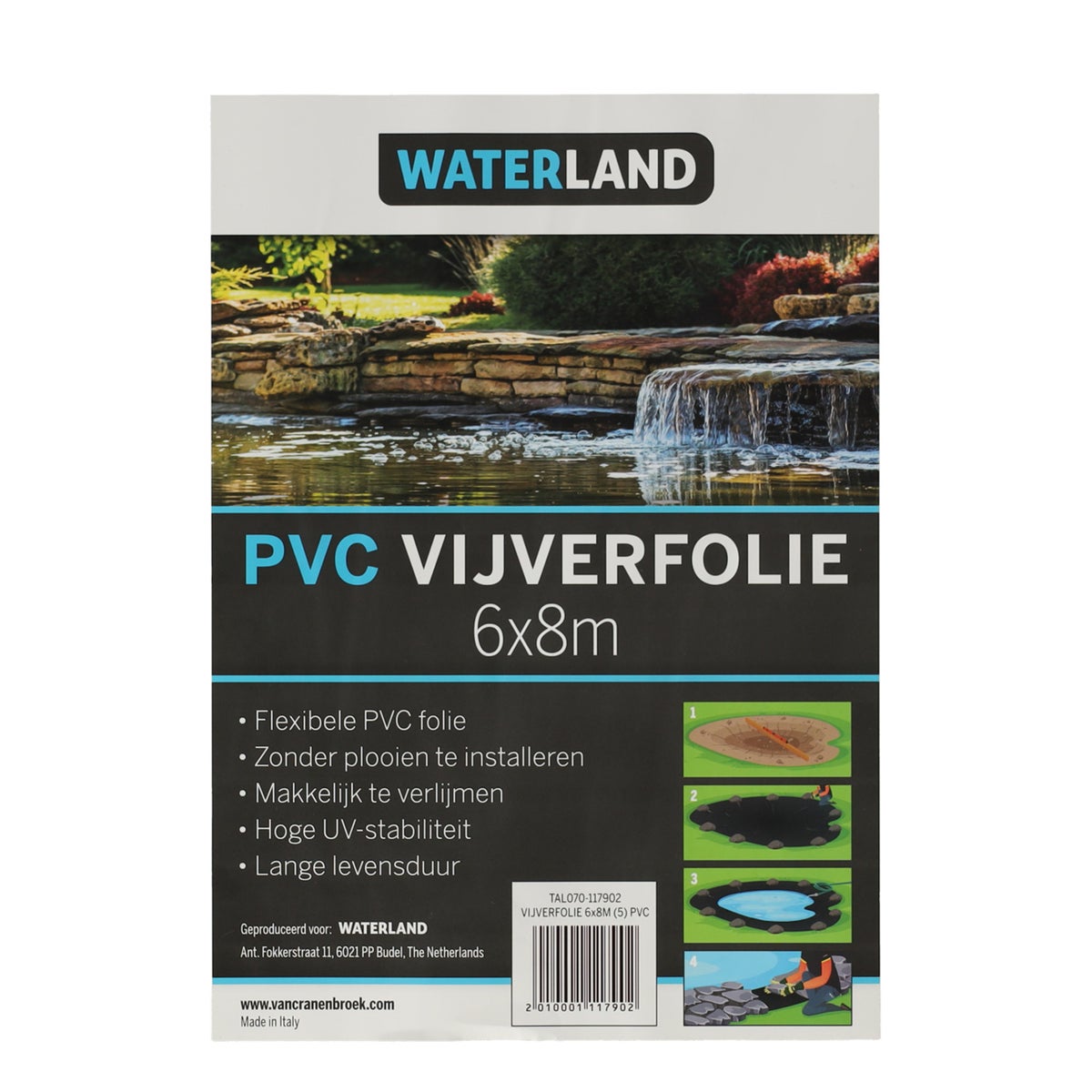 Vijverfolie 6 x 8 m (5) PVC Vijverfolie 6 x 8 m (5) PVC