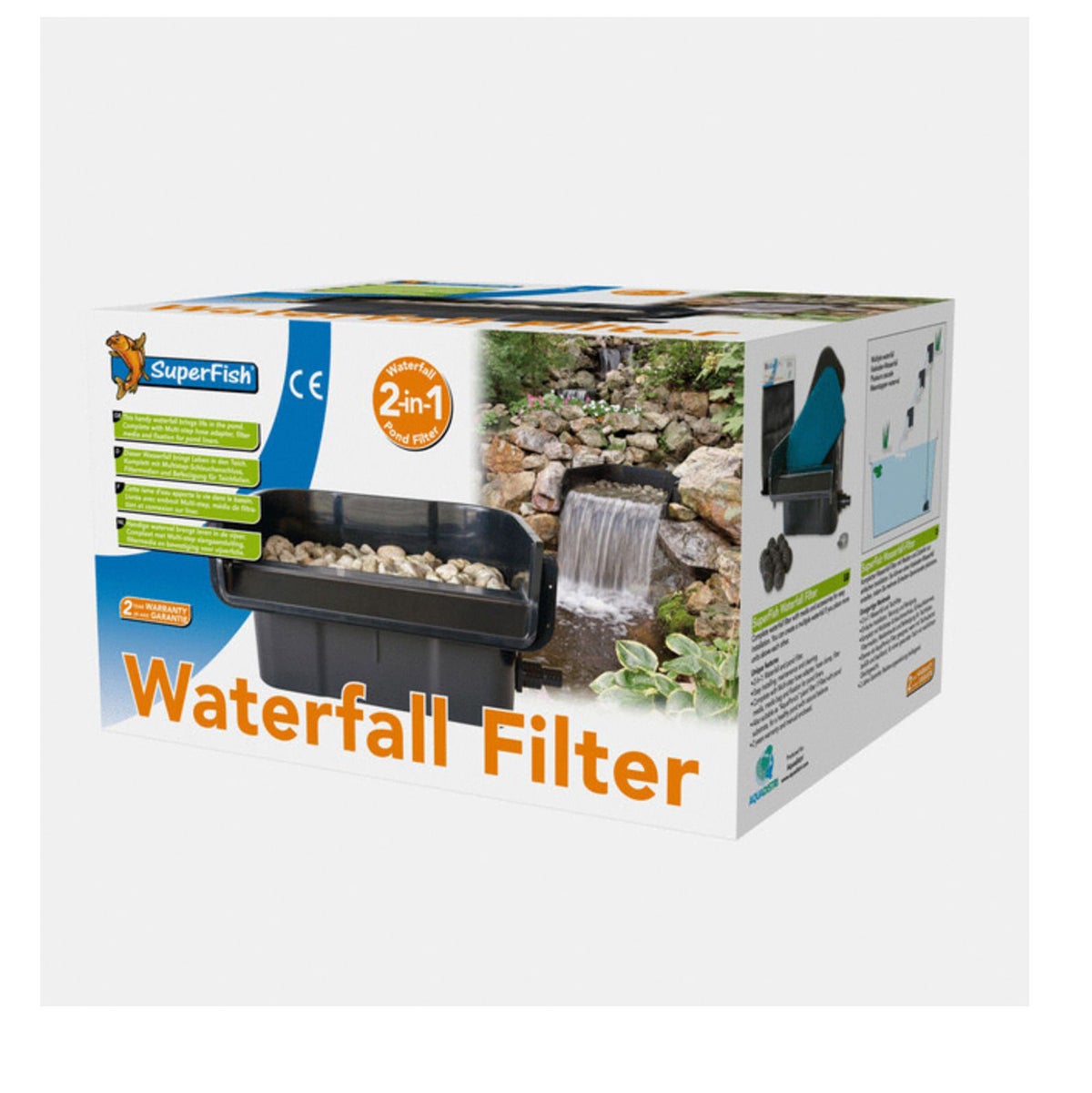 Vijverfilter+waterval Super Fish Vijverfilter+waterval Super Fish