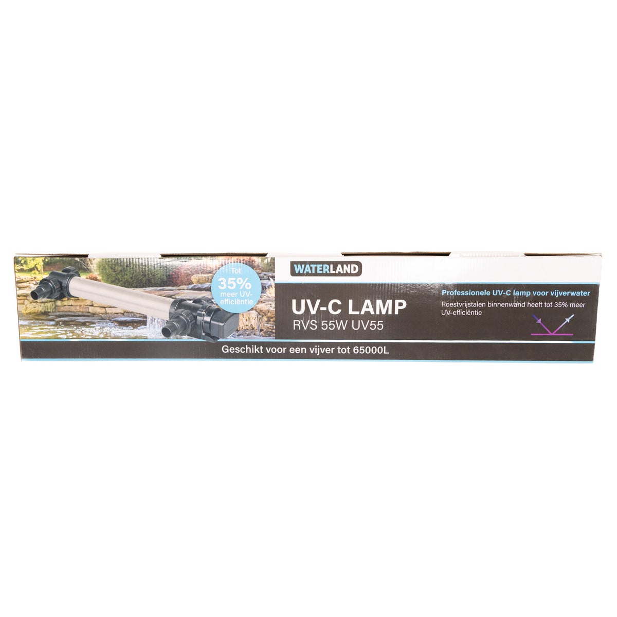 UVC lamp UV55 55 W RVS Waterland UVC lamp UV55 55 W RVS Waterland