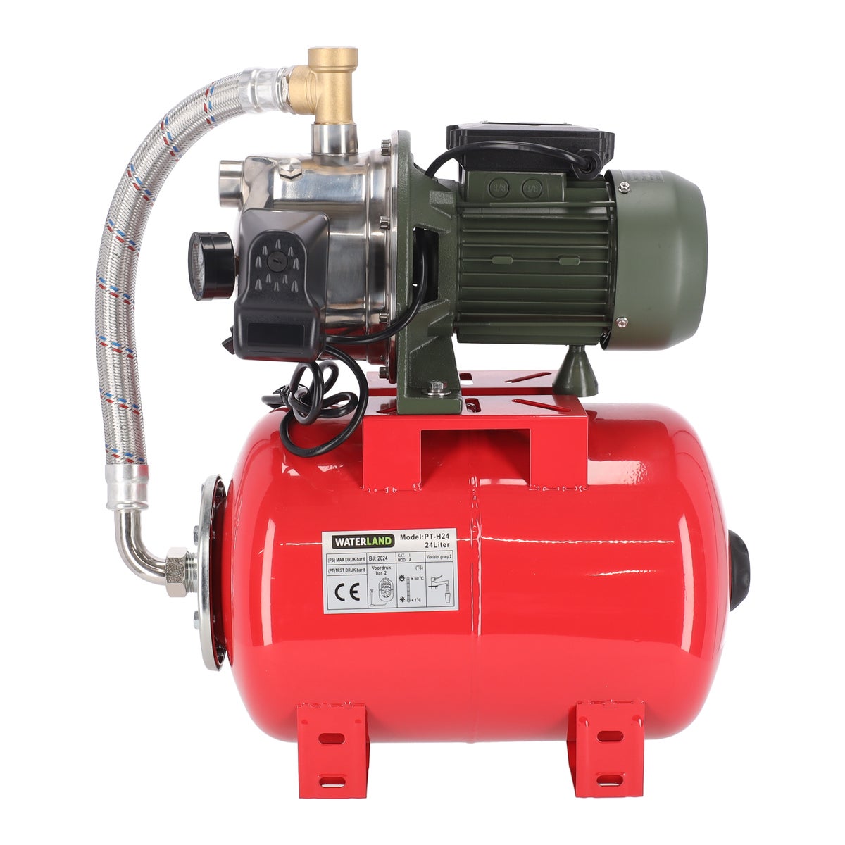 Waterpomp SP Jetinox 100 m / 24 L Waterland Waterpomp SP Jetinox 100 m / 24 L Waterland