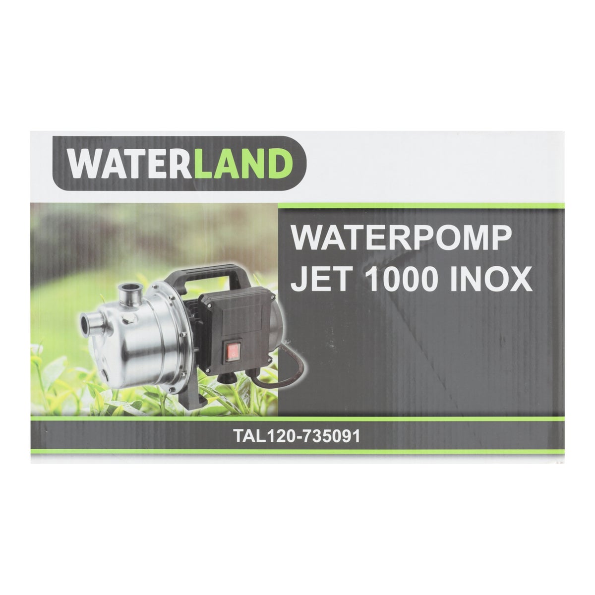 Waterpomp jet 1000 Inox Waterland Waterpomp jet 1000 Inox Waterland