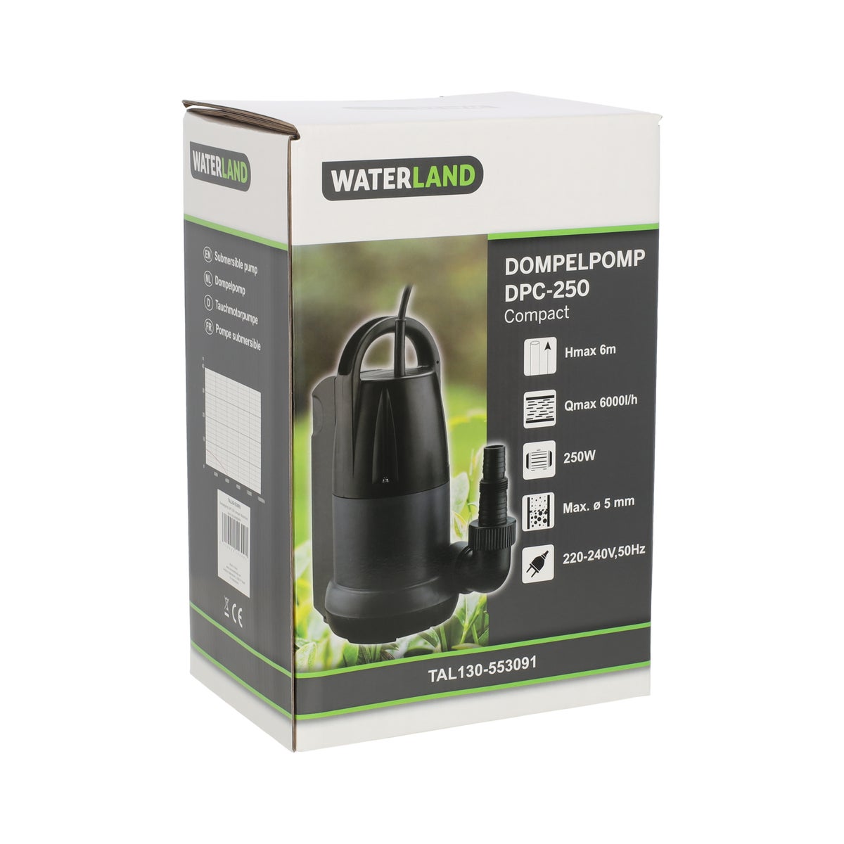 Dompelpomp DPC-250 compact Waterland Dompelpomp DPC-250 compact Waterland