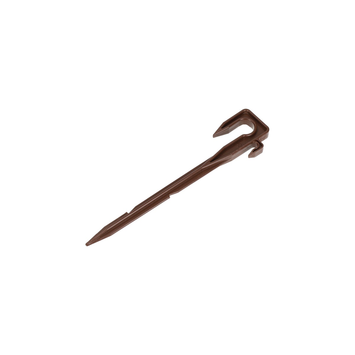Grondpin voor druppelslang 10 stuks bruin Grondpin voor druppelslang 10 stuks bruin