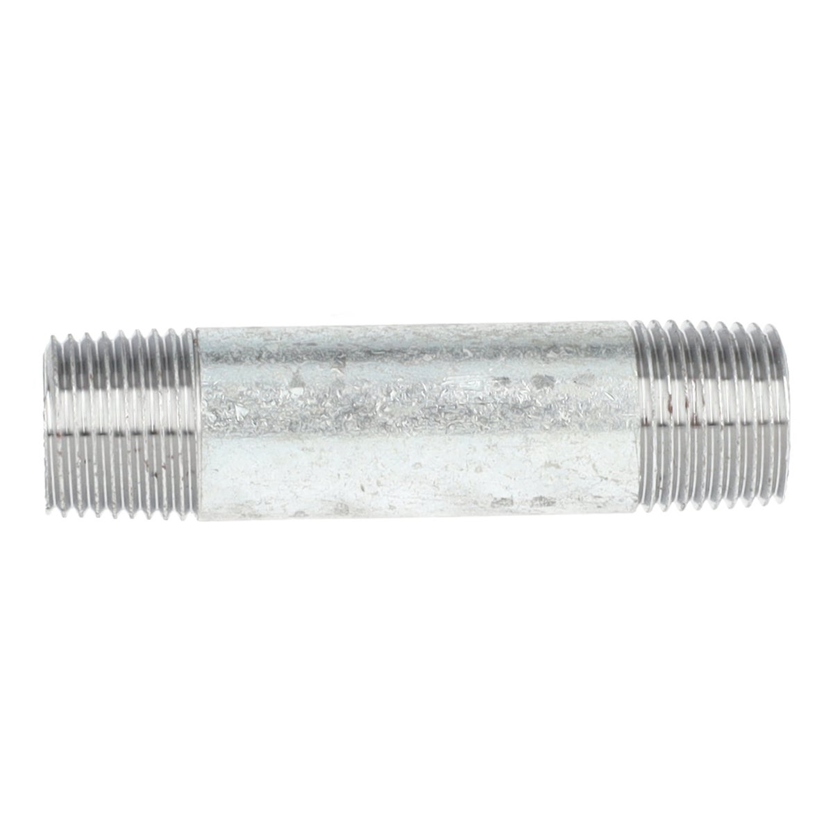 Pijpnippel 1/2 inch x 80 mm gegalvaniseerd Waterland Pijpnippel 1/2 inch x 80 mm gegalvaniseerd Waterland
