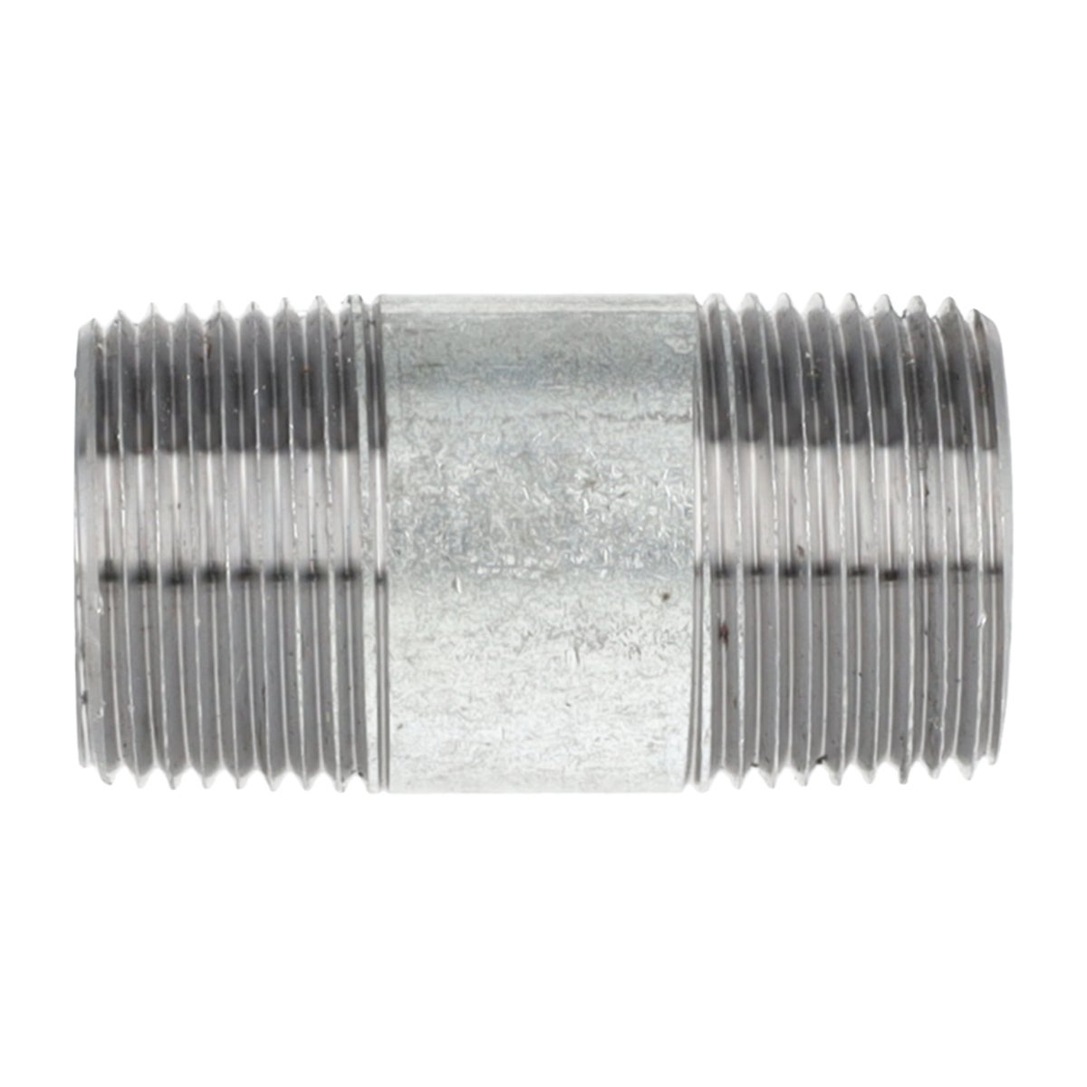 Pijpnippel 1 inch x 60 mm gegalvaniseerd Waterland Pijpnippel 1 inch x 60 mm gegalvaniseerd Waterland