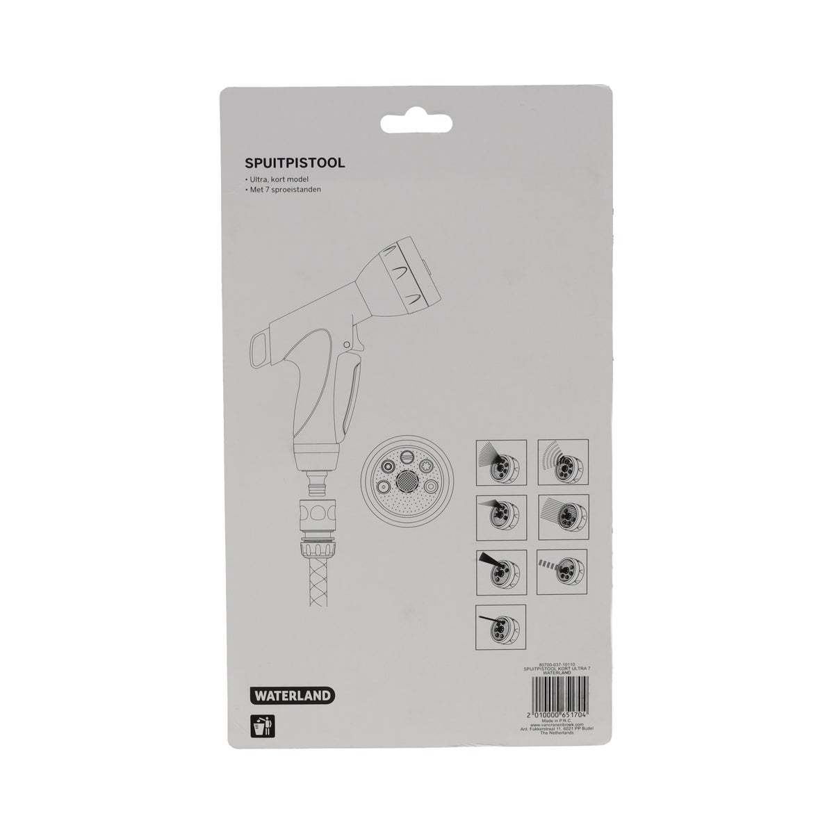 Spuitpistool kort ultra 7F Waterland Spuitpistool kort ultra 7F Waterland