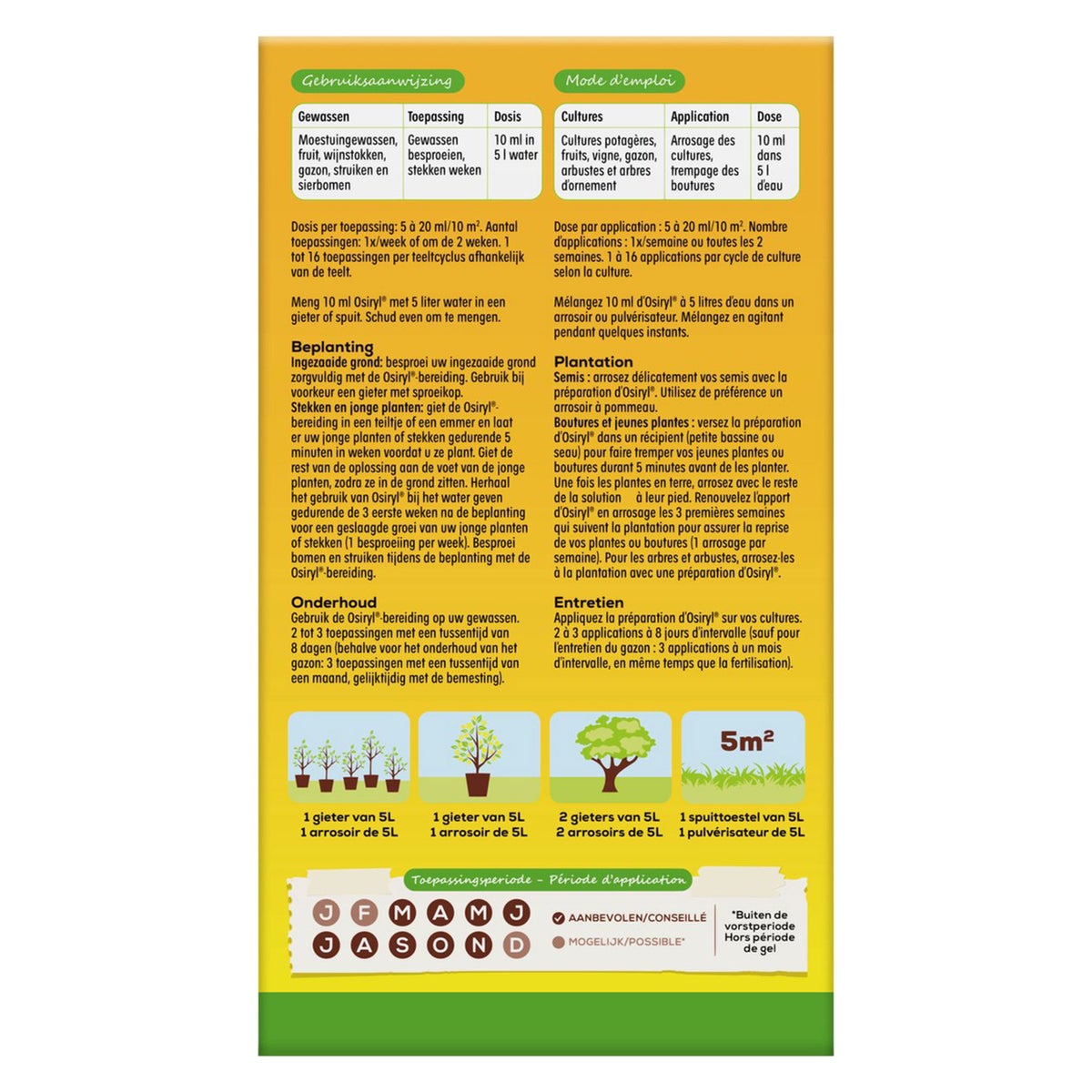 Wortelstimulator Osiryl 40ml Solabiol Wortelstimulator Osiryl 40ml Solabiol