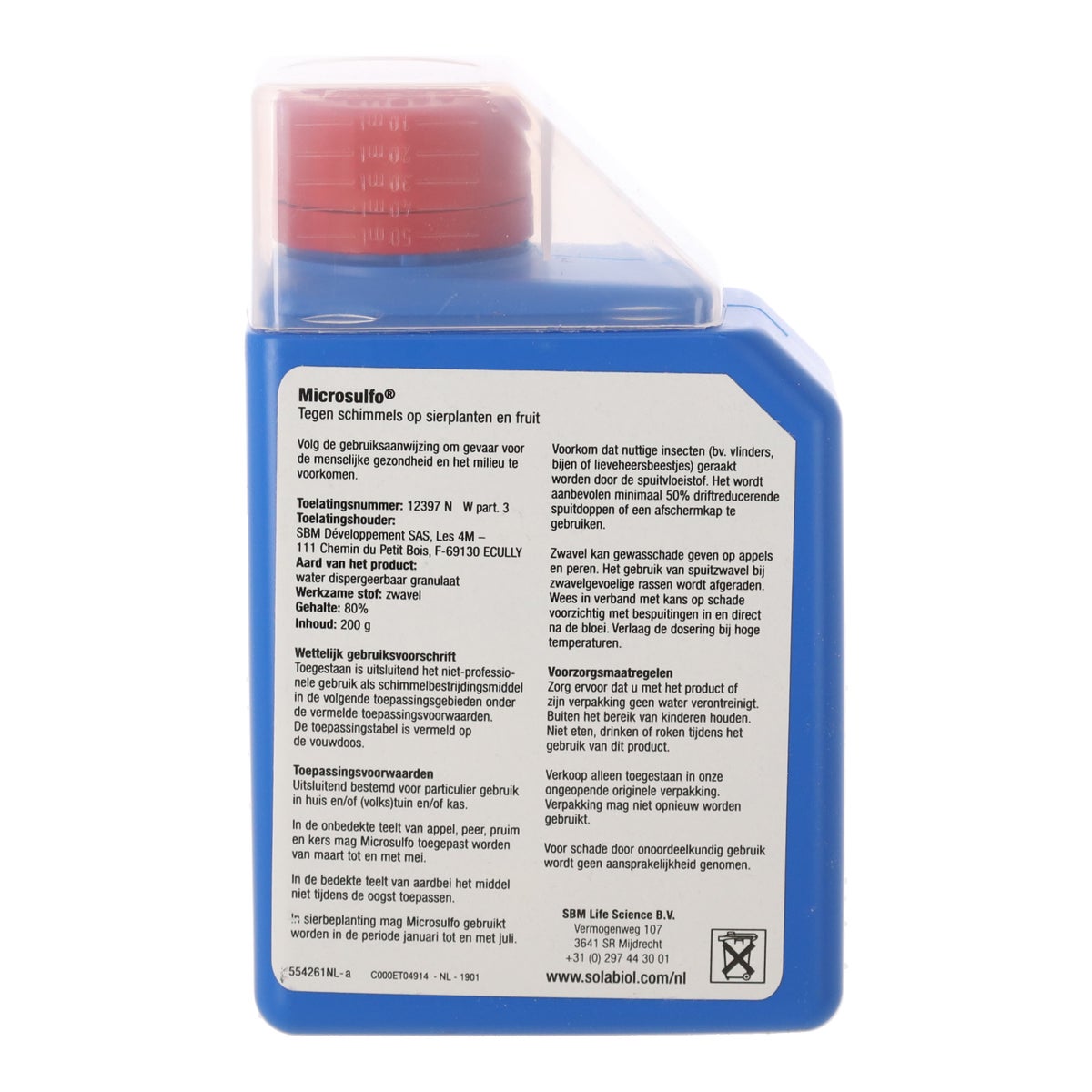 Microsulfo spuitzwavel 200G Solabiol Microsulfo spuitzwavel 200G Solabiol