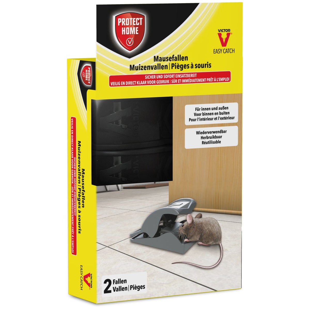 Muizenval safe-set Victor 2 stuks Muizenval safe-set Victor 2 stuks