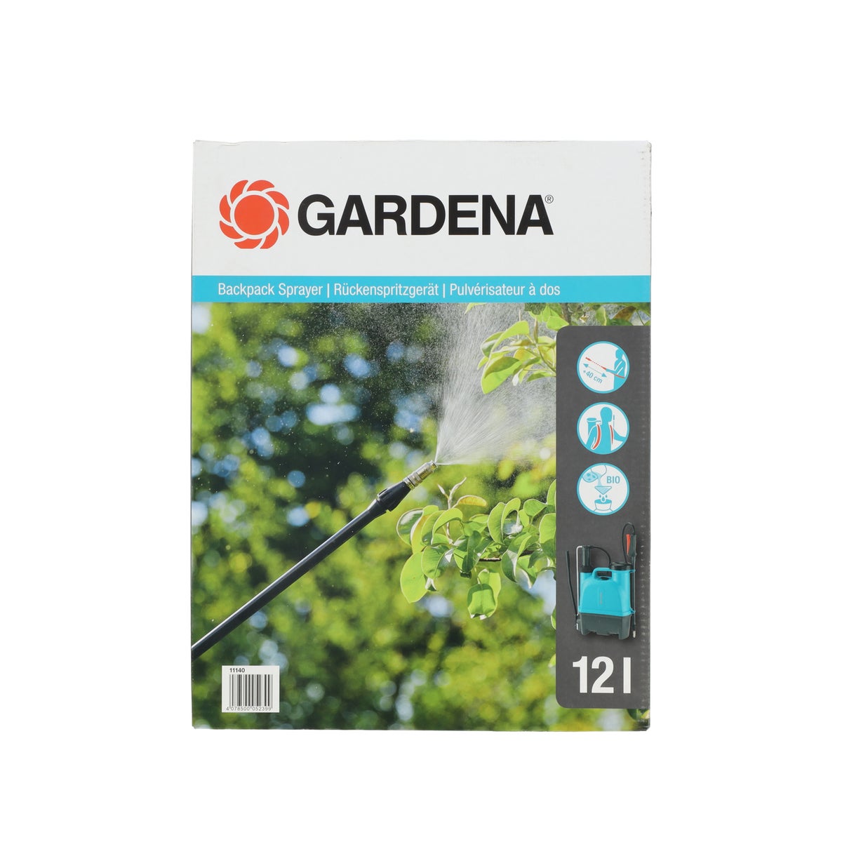 Drukspuit rug 12L 11140 Gardena Drukspuit rug 12L 11140 Gardena