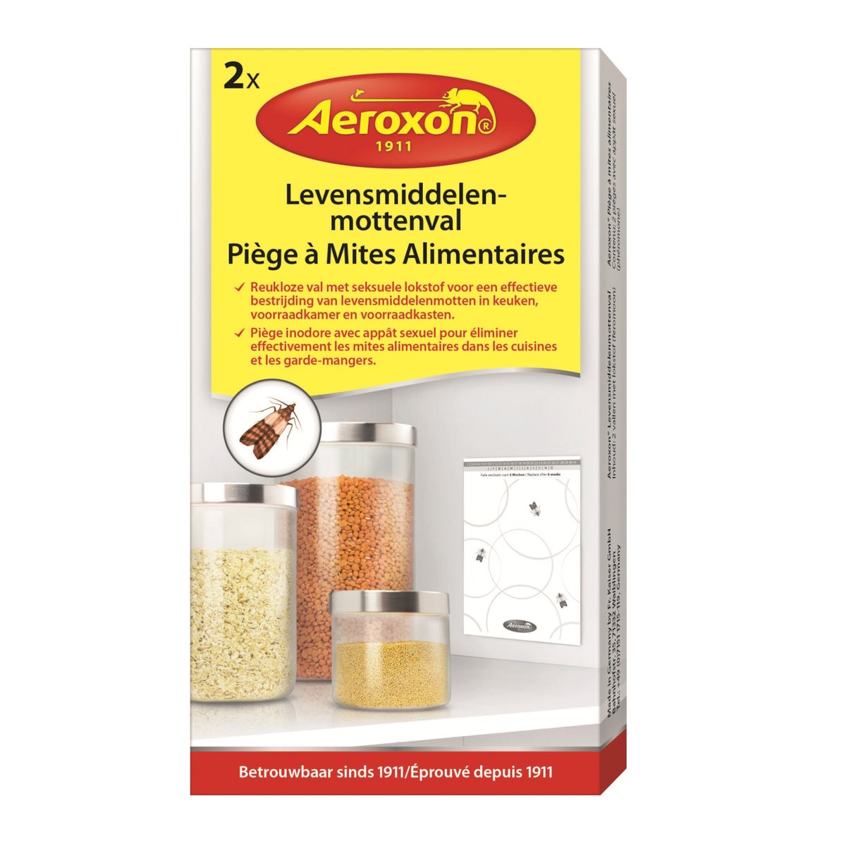 Levensmiddel mottenval Aeroxon Levensmiddel mottenval Aeroxon