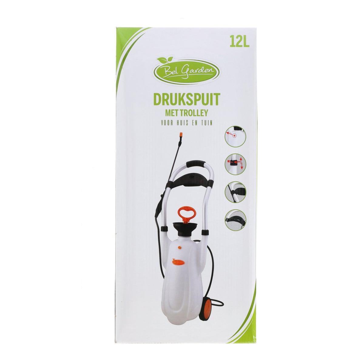 Drukspuit met trolley VST-12L Drukspuit met trolley VST-12L