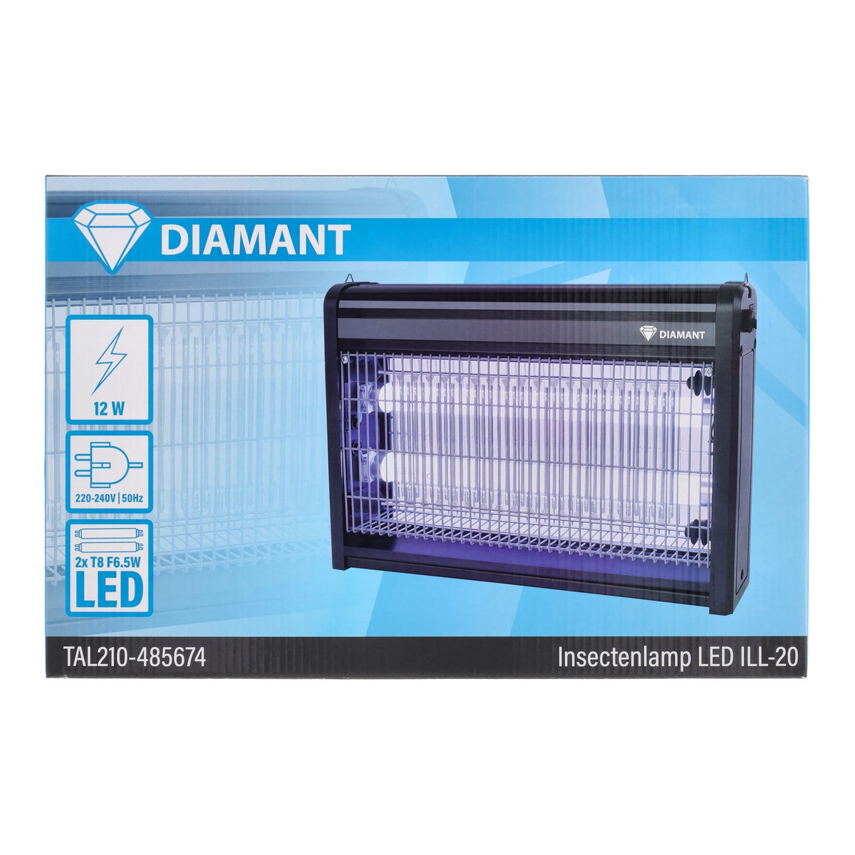 Insectenlamp LED ILL-20 Diamant Insectenlamp LED ILL-20 Diamant