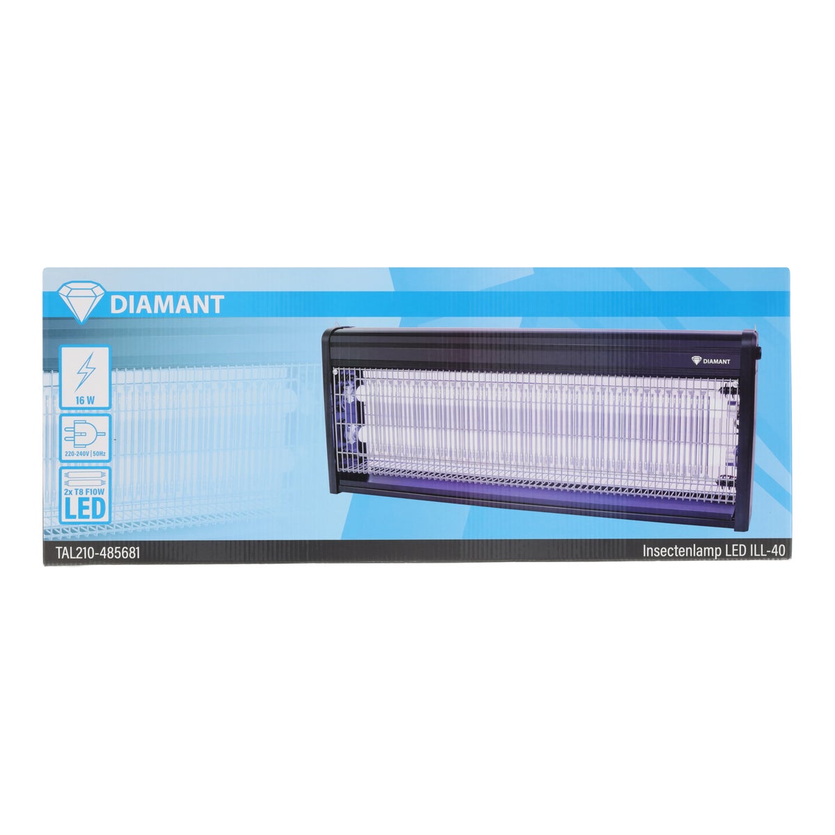 Insectenlamp LED ILL-40 Diamant Insectenlamp LED ILL-40 Diamant