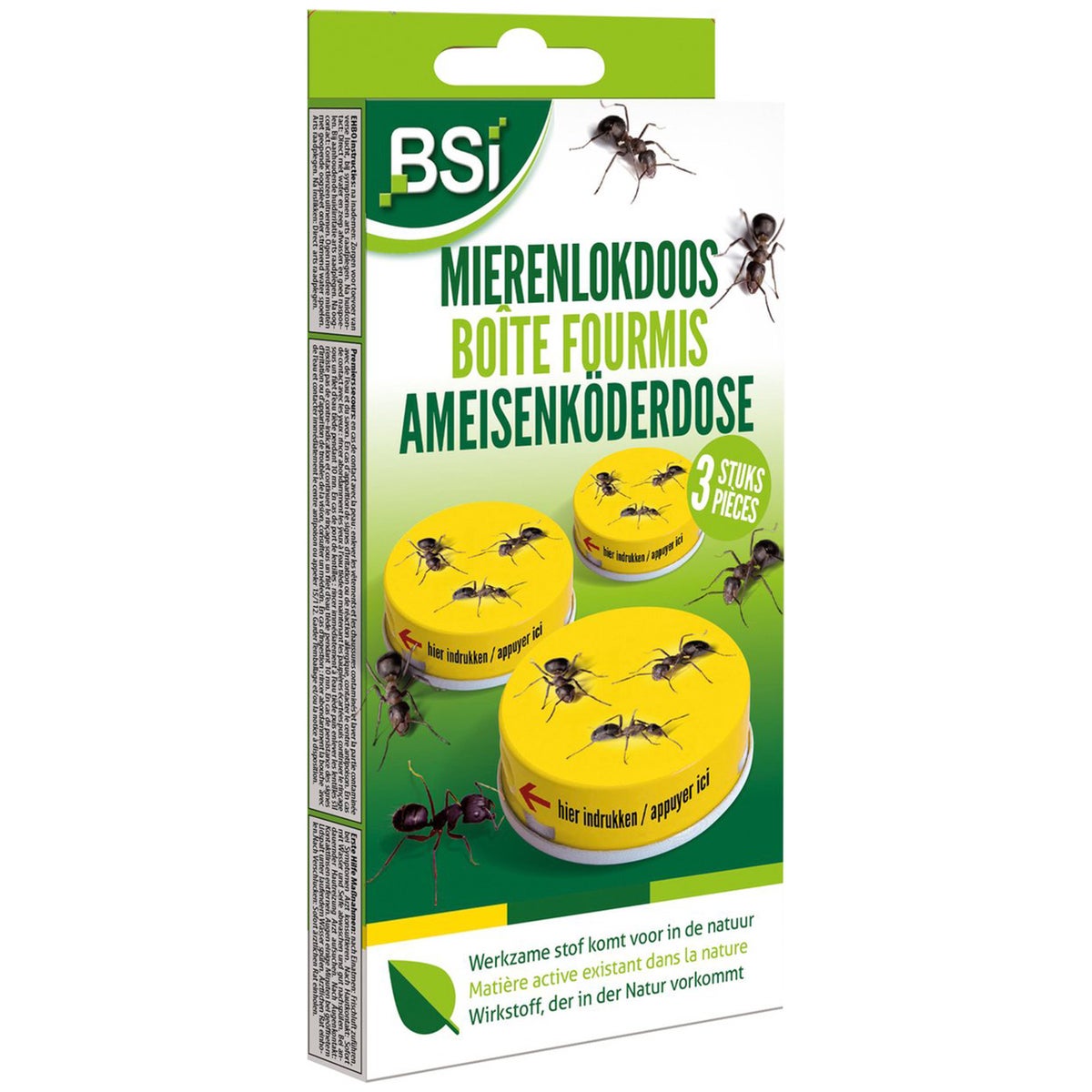 Mierenlokdoos 3 stuks BSI Mierenlokdoos 3 stuks BSI