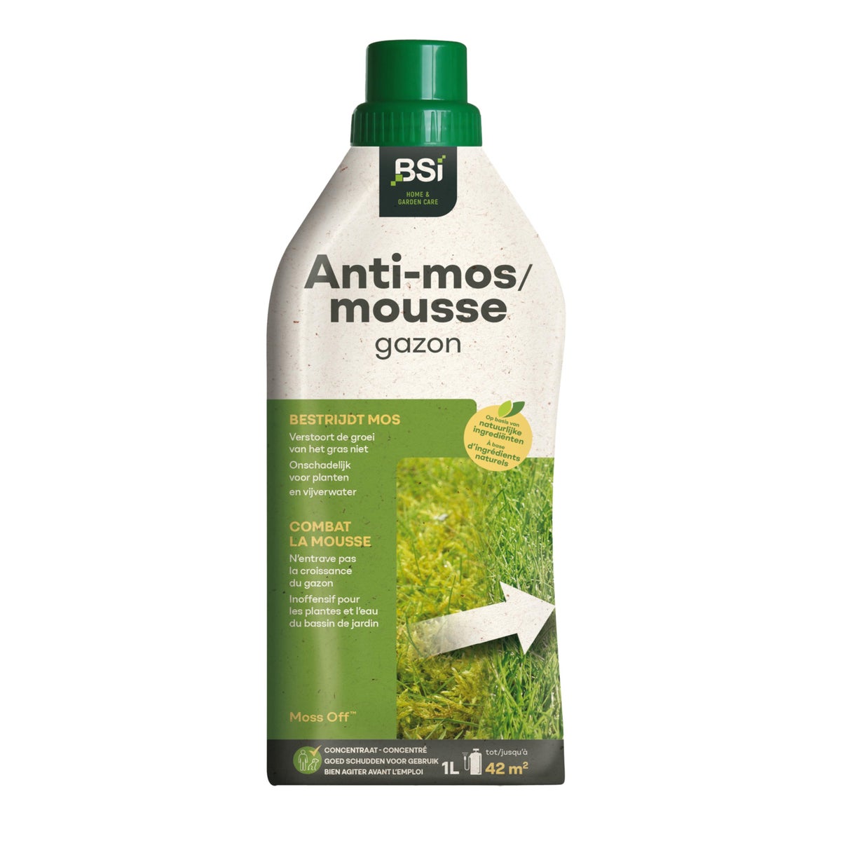 Moss off gazon 1L BSI Moss off gazon 1L BSI