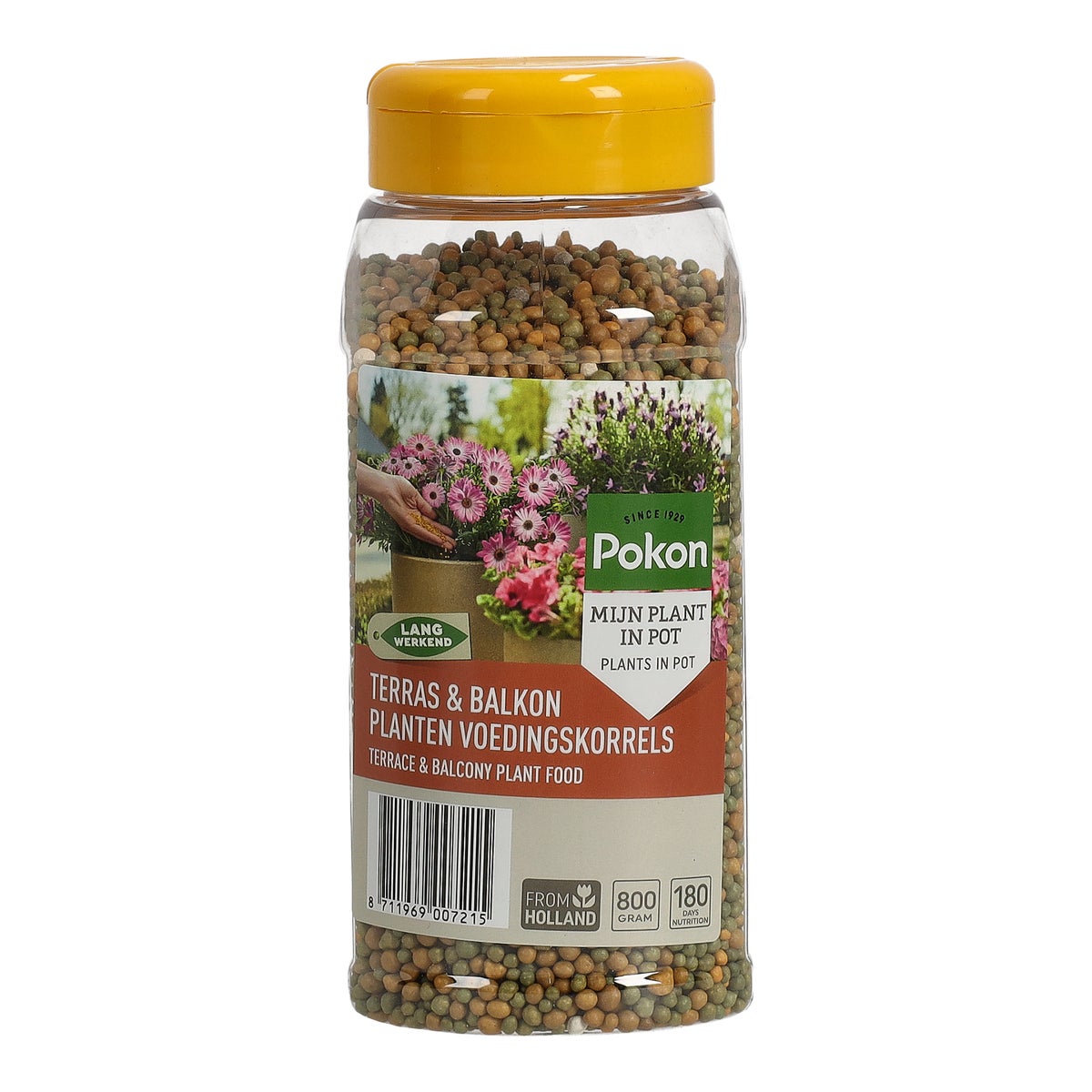 Voedingskorrels terras + balkon 800G Pokon Voedingskorrels terras + balkon 800G Pokon