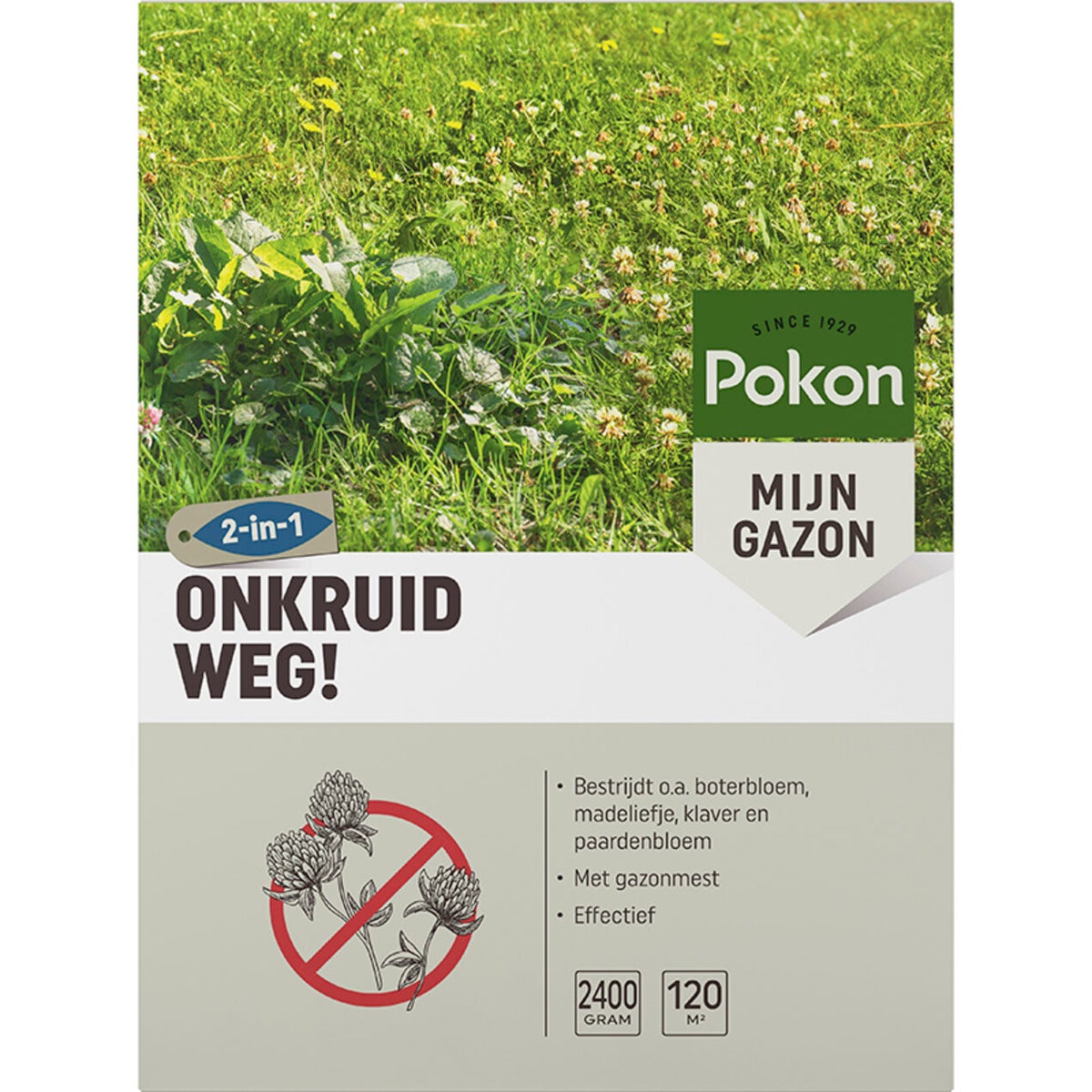 Onkruid weg! 120 m² Pokon Onkruid weg! 120 m² Pokon