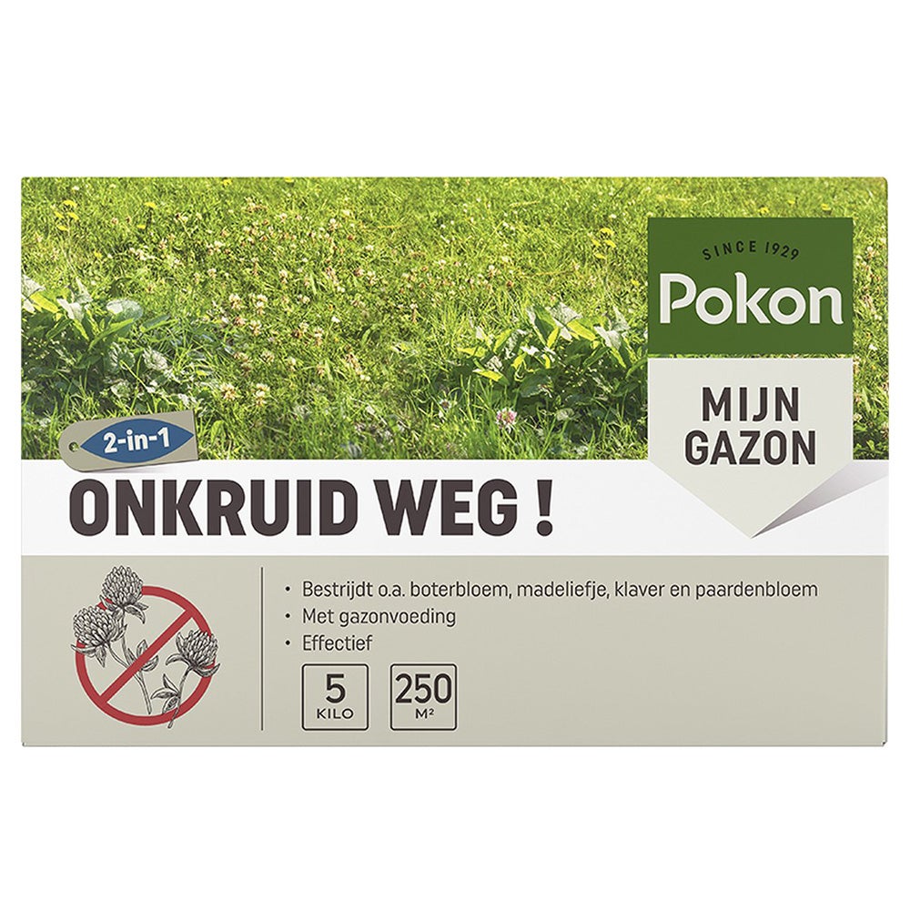 Onkruid weg 250m2 Pokon Onkruid weg 250m2 Pokon