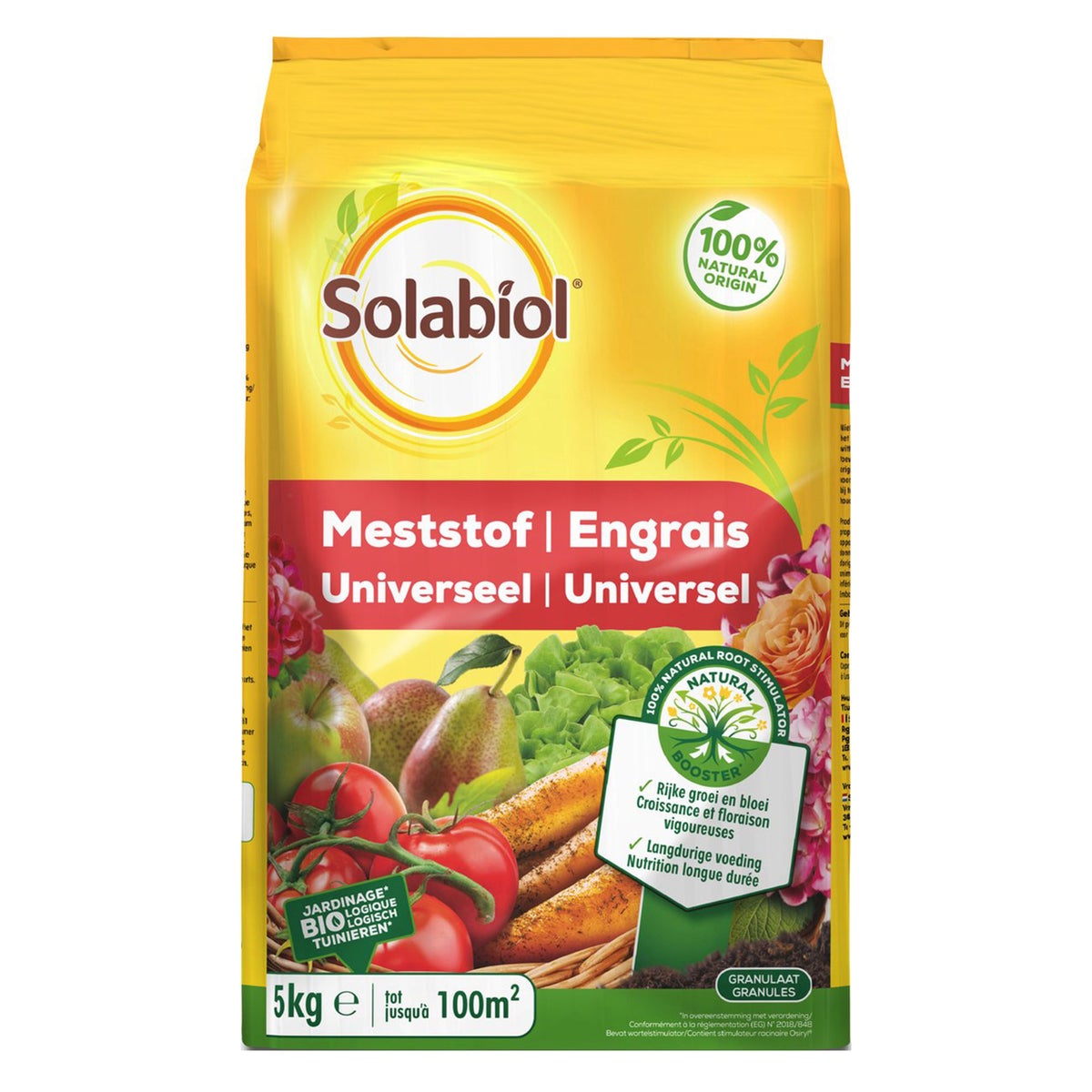 Meststof Universeel 5kg Solabiol Meststof Universeel 5kg Solabiol