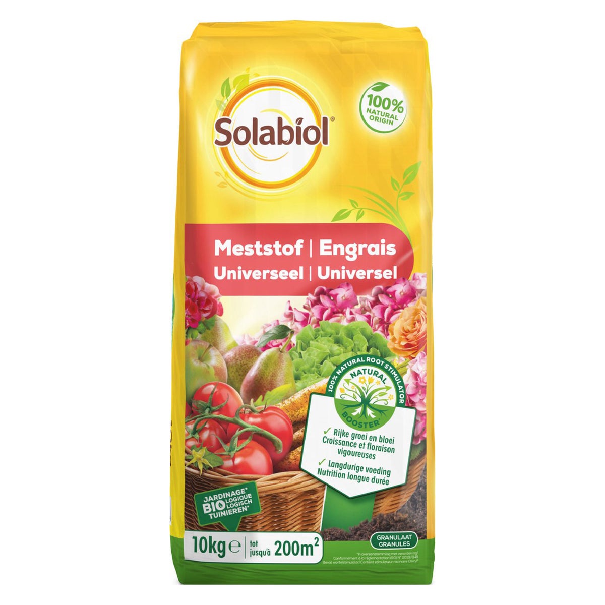 Meststof Universeel 10kg Solabiol Meststof Universeel 10kg Solabiol