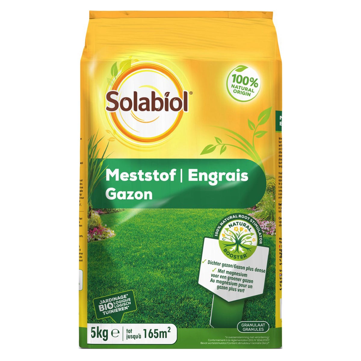 Meststof Gazon 5 kg Solabiol Meststof Gazon 5 kg Solabiol