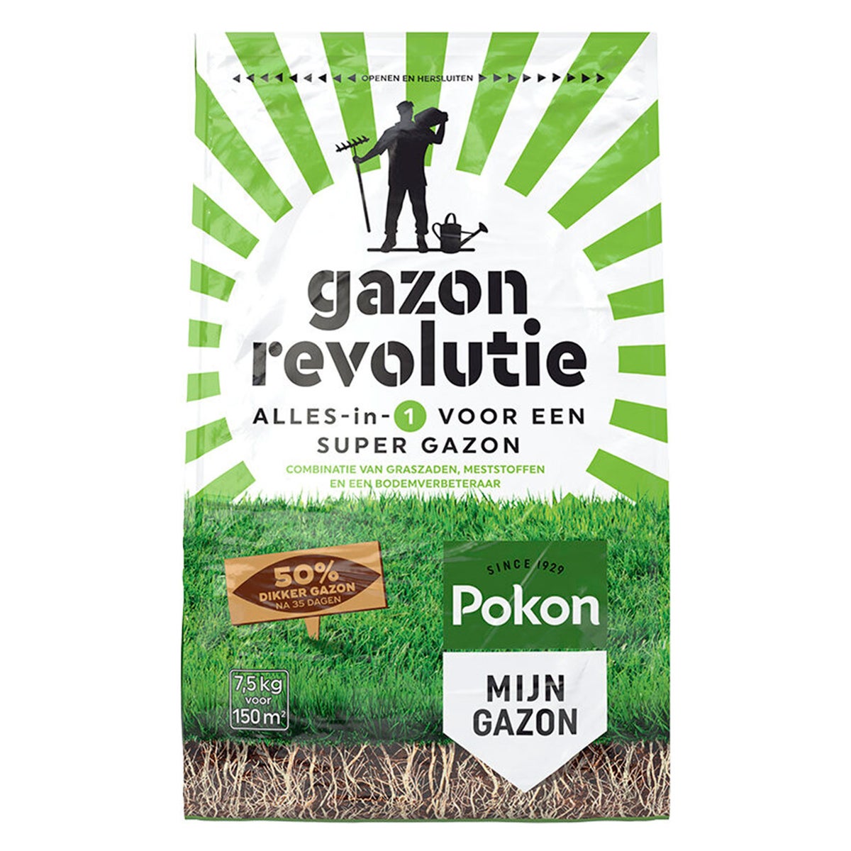 Gazonrevolutie 7,5kg Pokon Gazonrevolutie 7,5kg Pokon