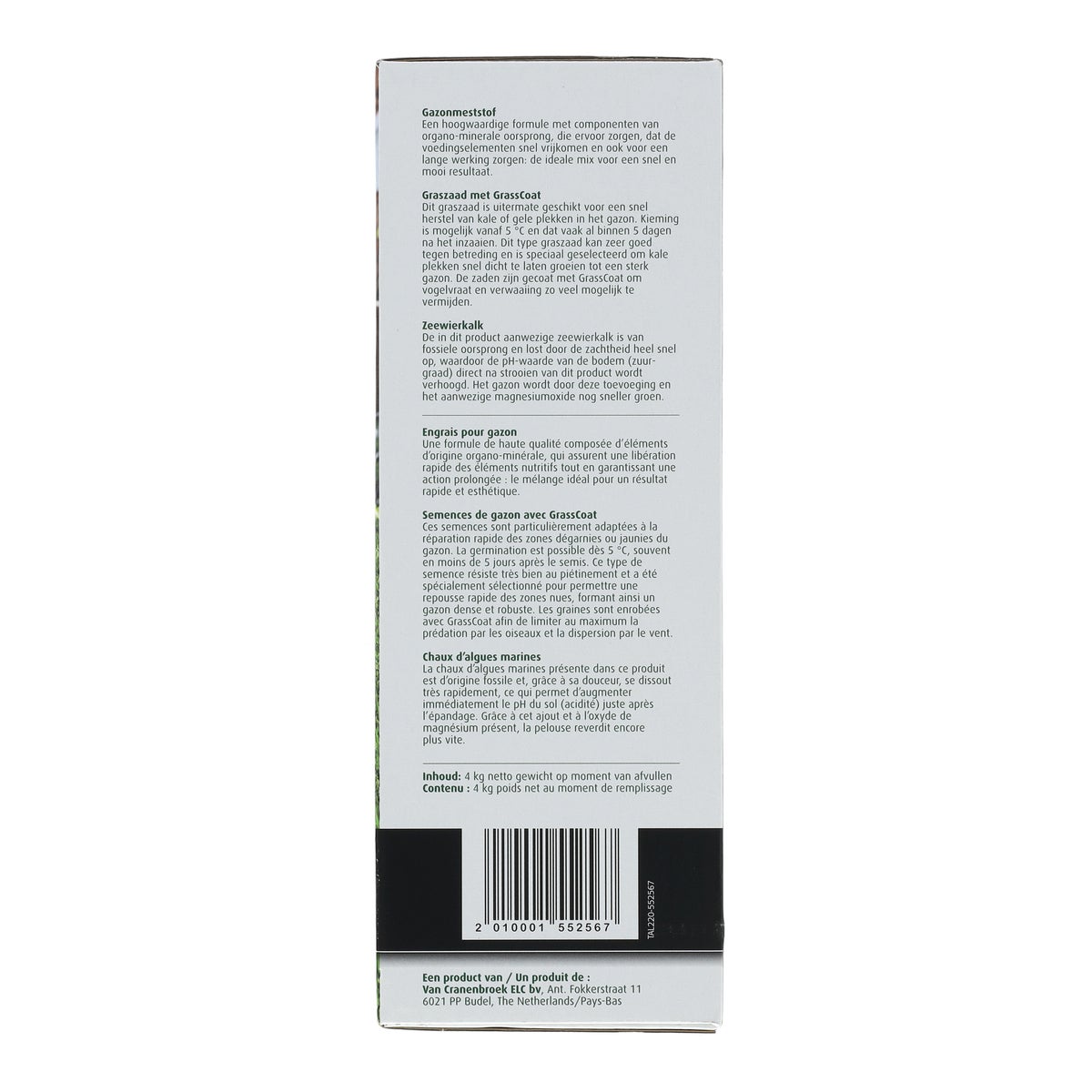 Gazonpower all-in-one 4000 g bel garden Gazonpower all-in-one 4000 g bel garden