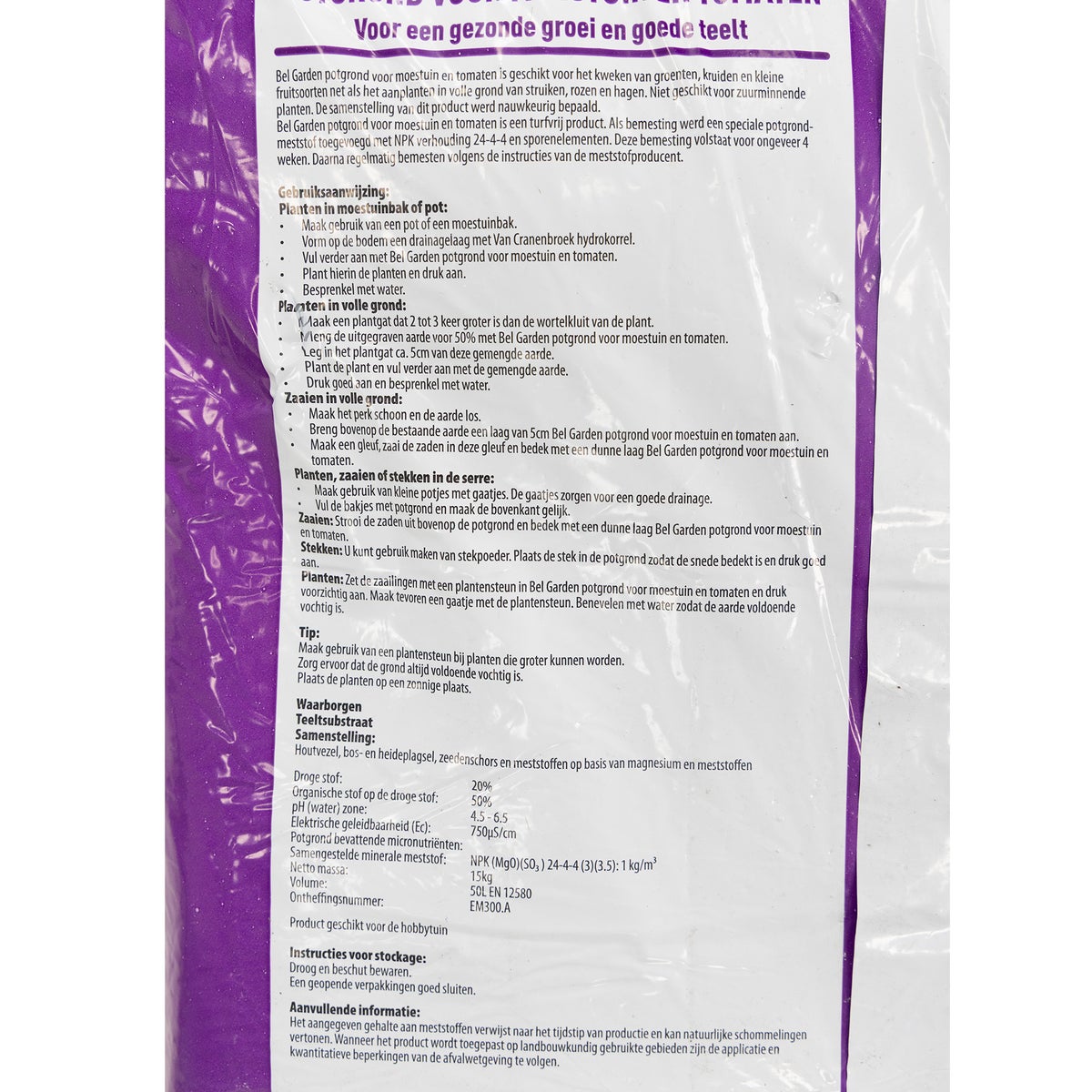 Potgrond tomaat en moestuin 50L Potgrond tomaat en moestuin 50L